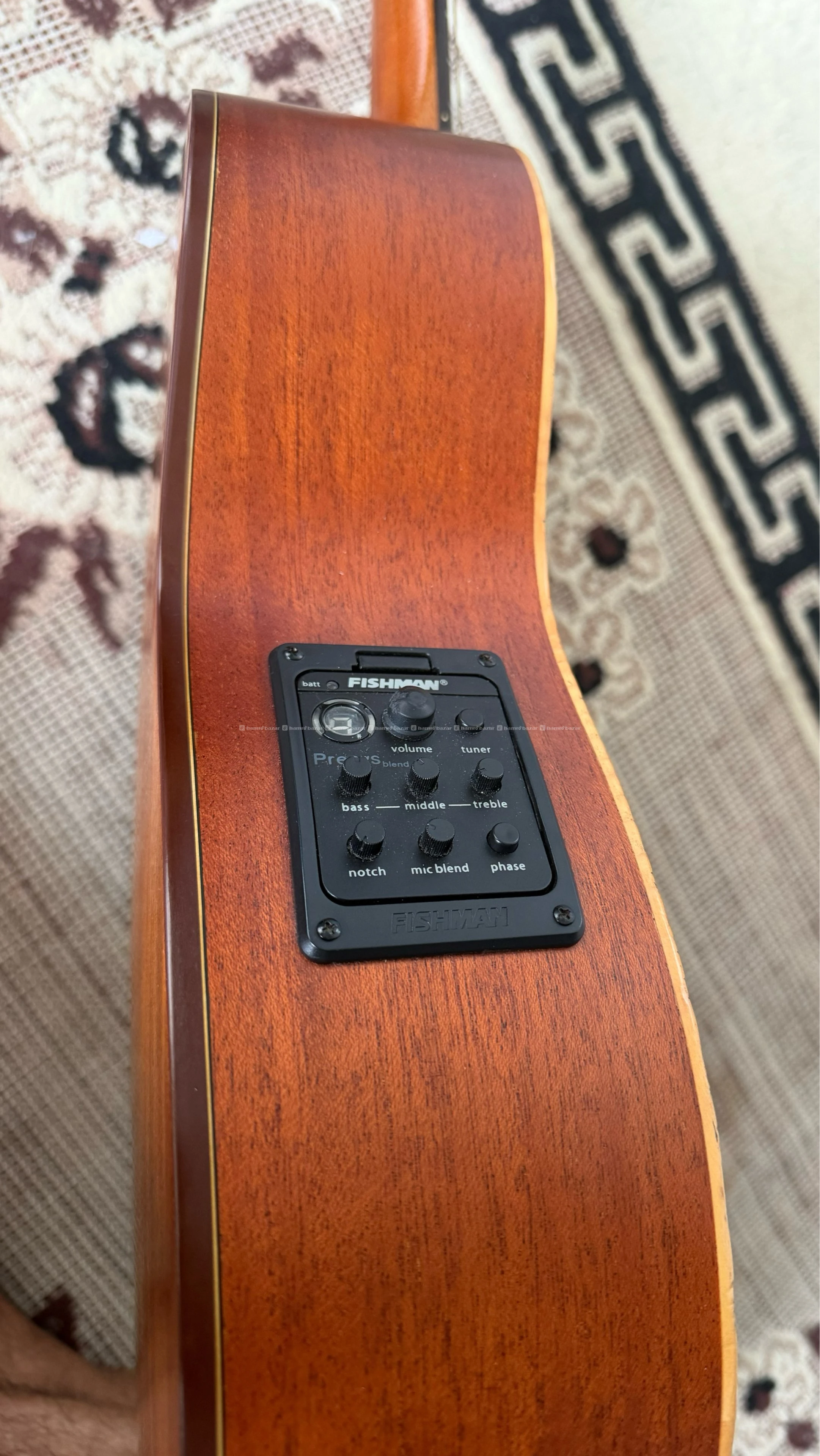 Mantra semi acoustic heritage guitar on sale 2
