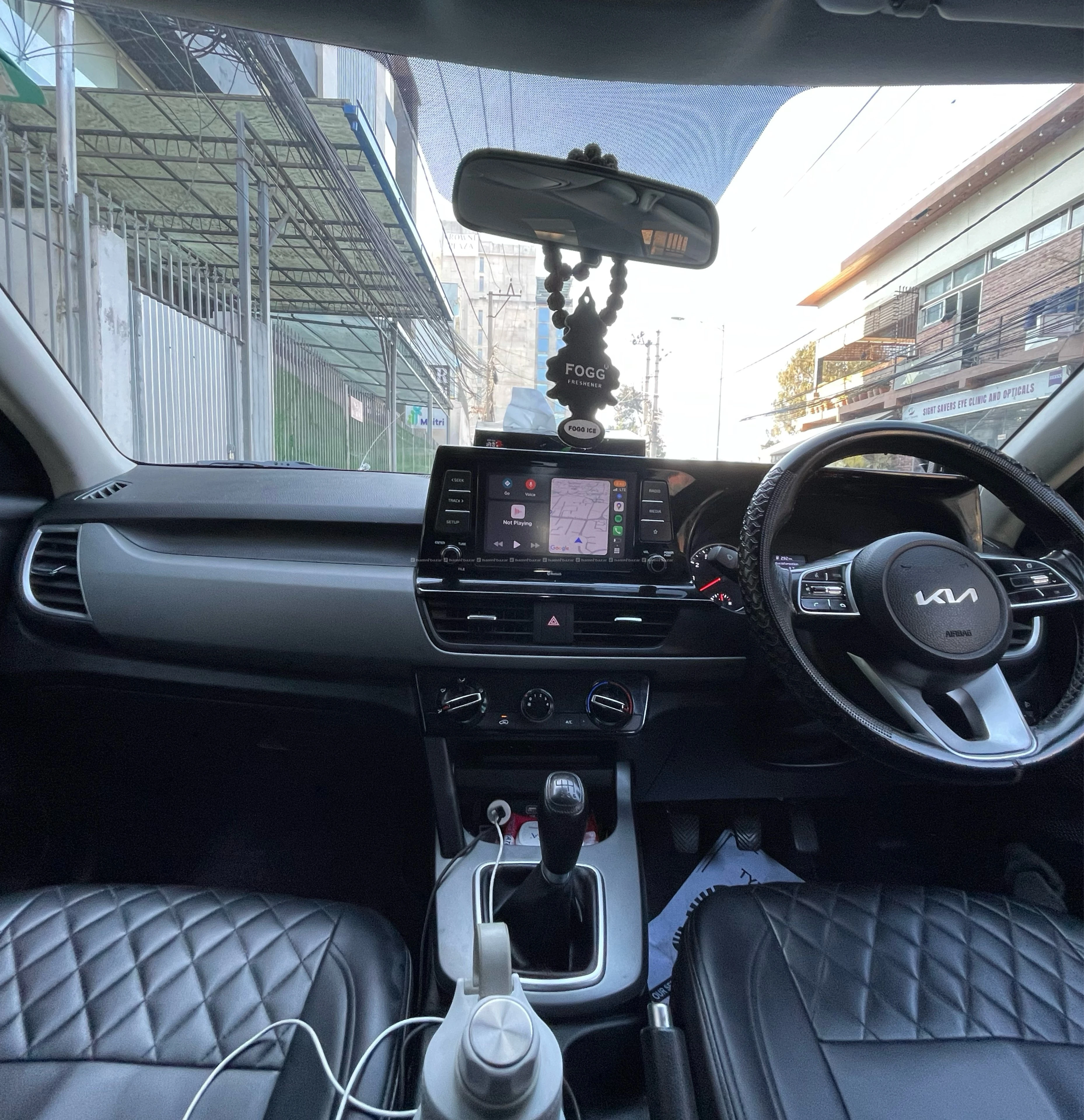 Kia Seltos Htk 2022 white 2
