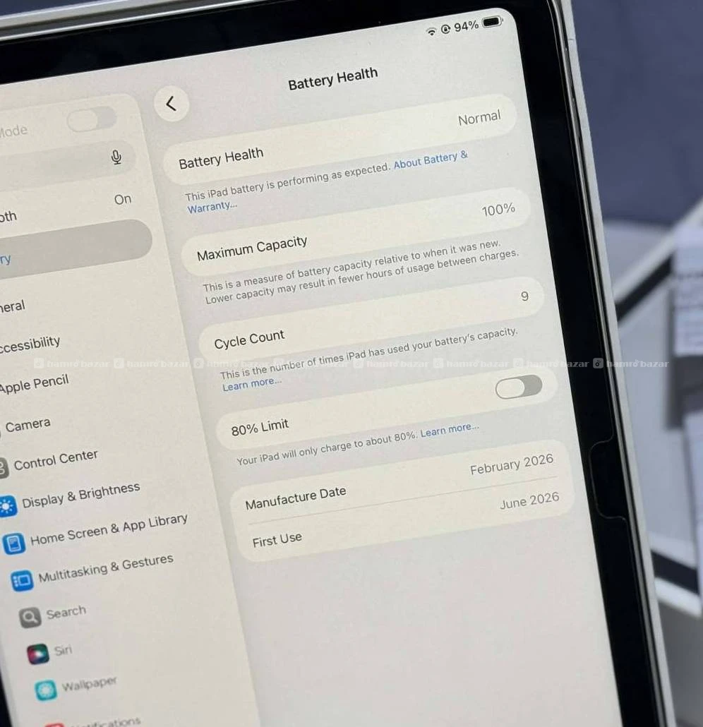Ipad A16 256GB 10 months warranty 4