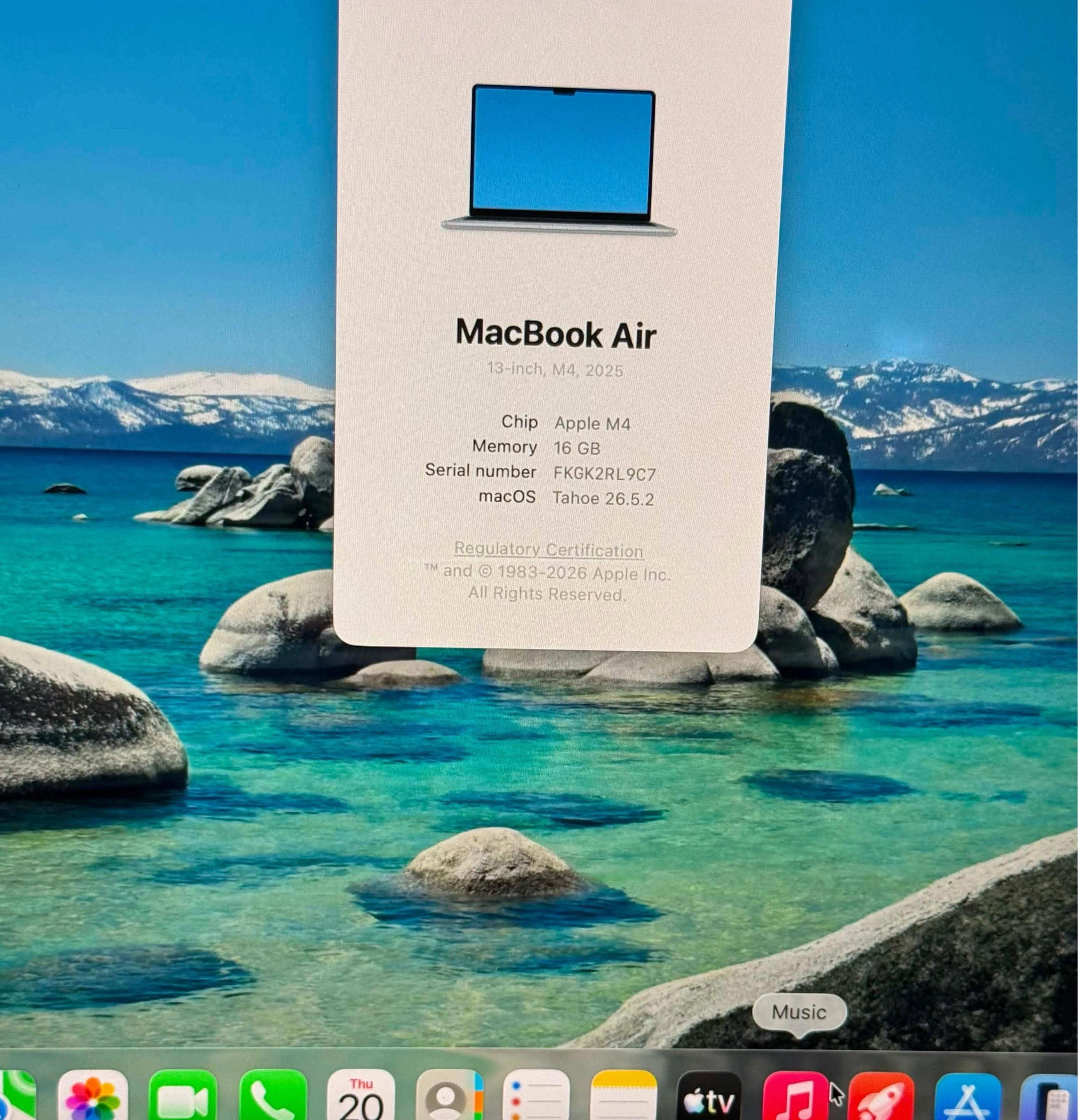 Macbook air m4 2