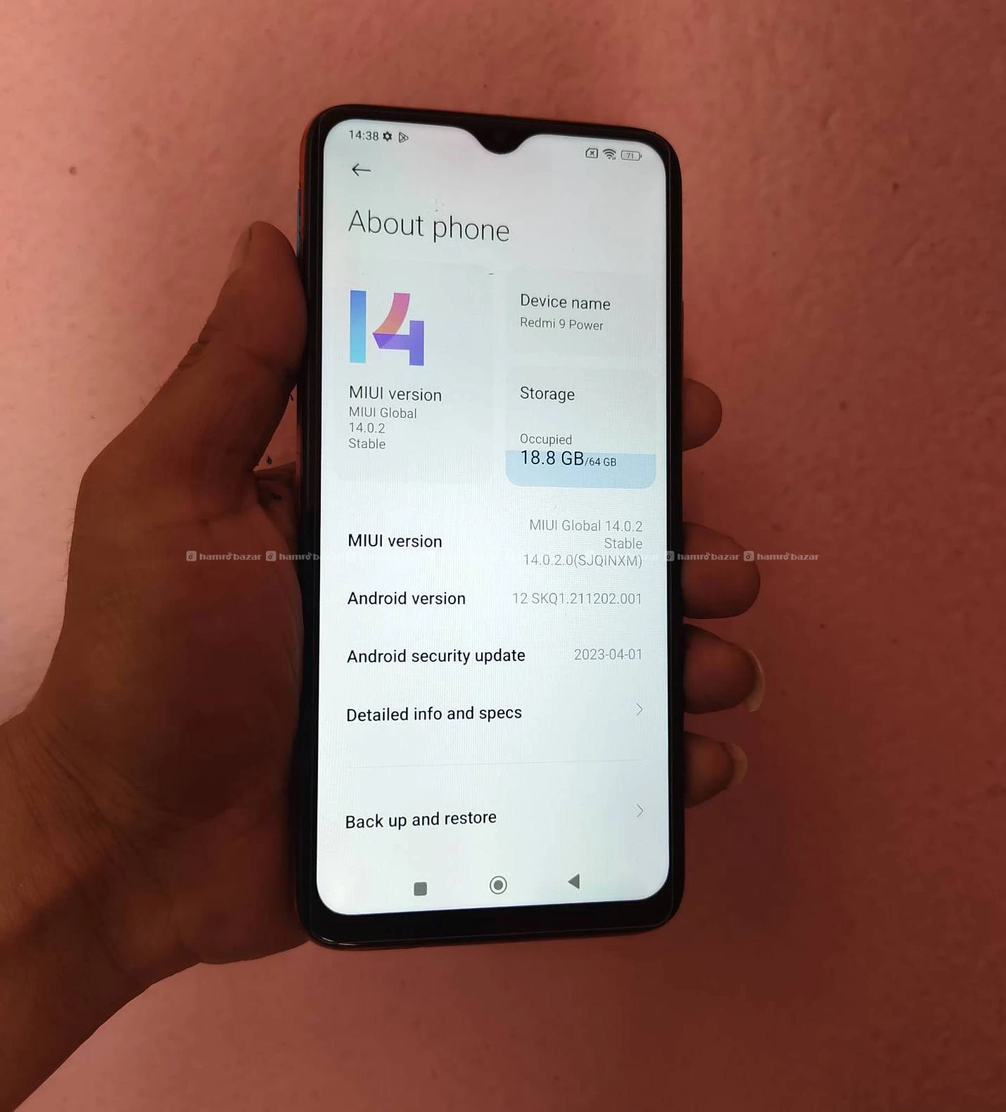 Redmi 9 power 4/64gb 3