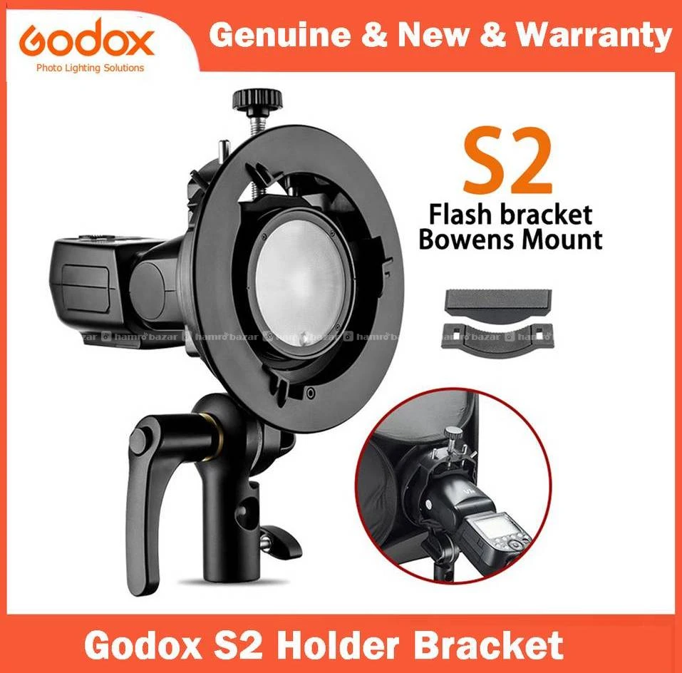 Godox S2 Bracket Flash & Softbox Mounting Bracket 5