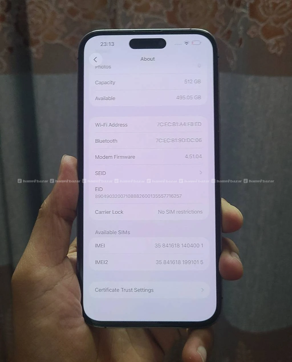 Iphone 14 pro max 512gb worldwide usable 2