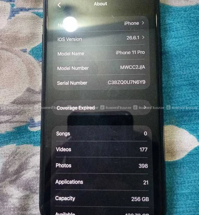 I phone 11 pro 4