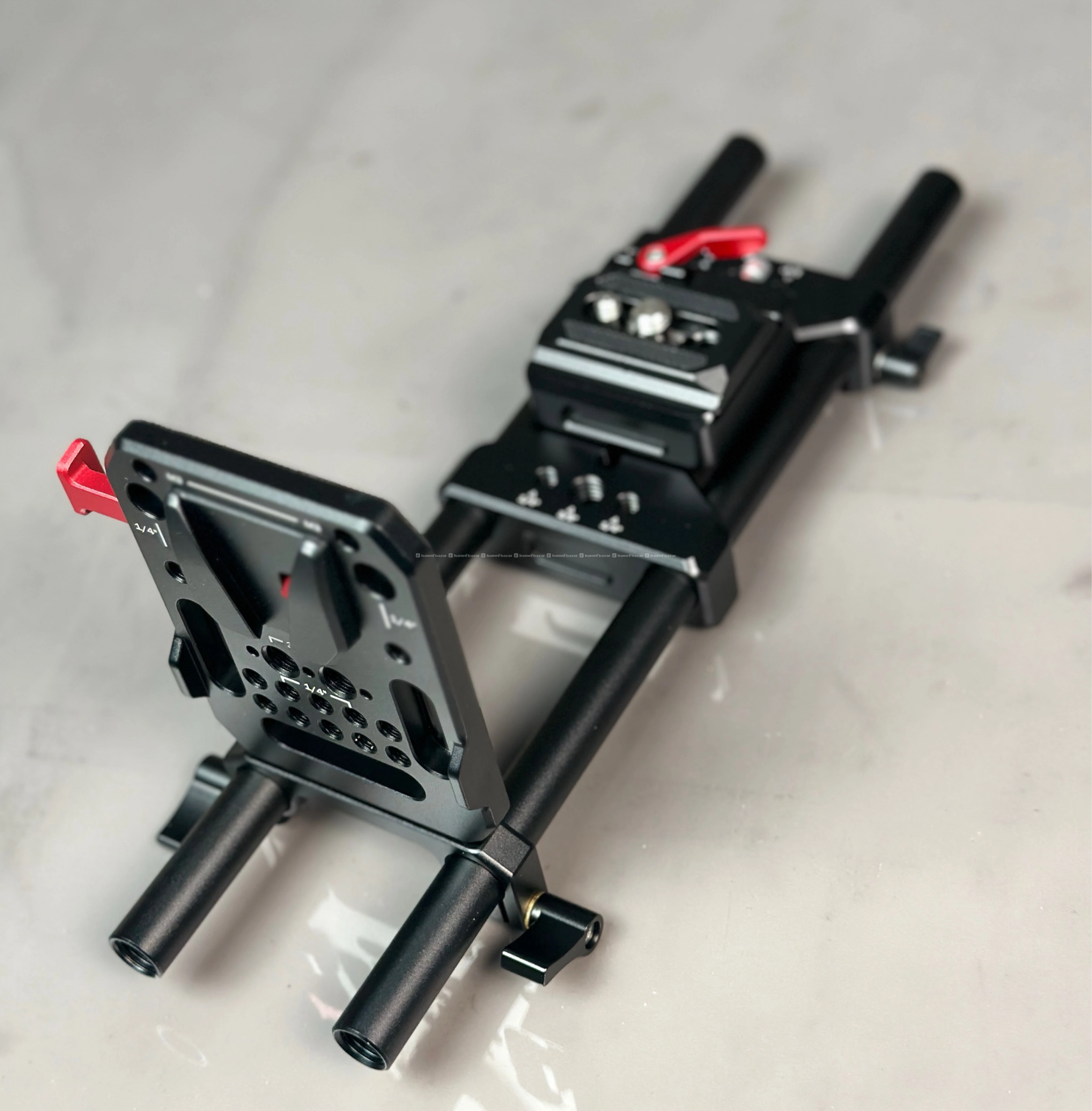 Camera rig and v mount plate 3