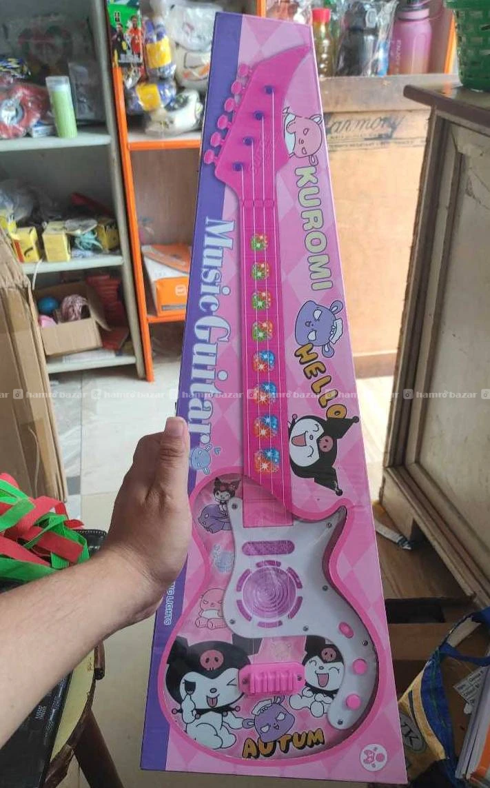 *🎸  लाइट, म्युजिक वाला बच्चाको गितार  आयो! 🎸* 5