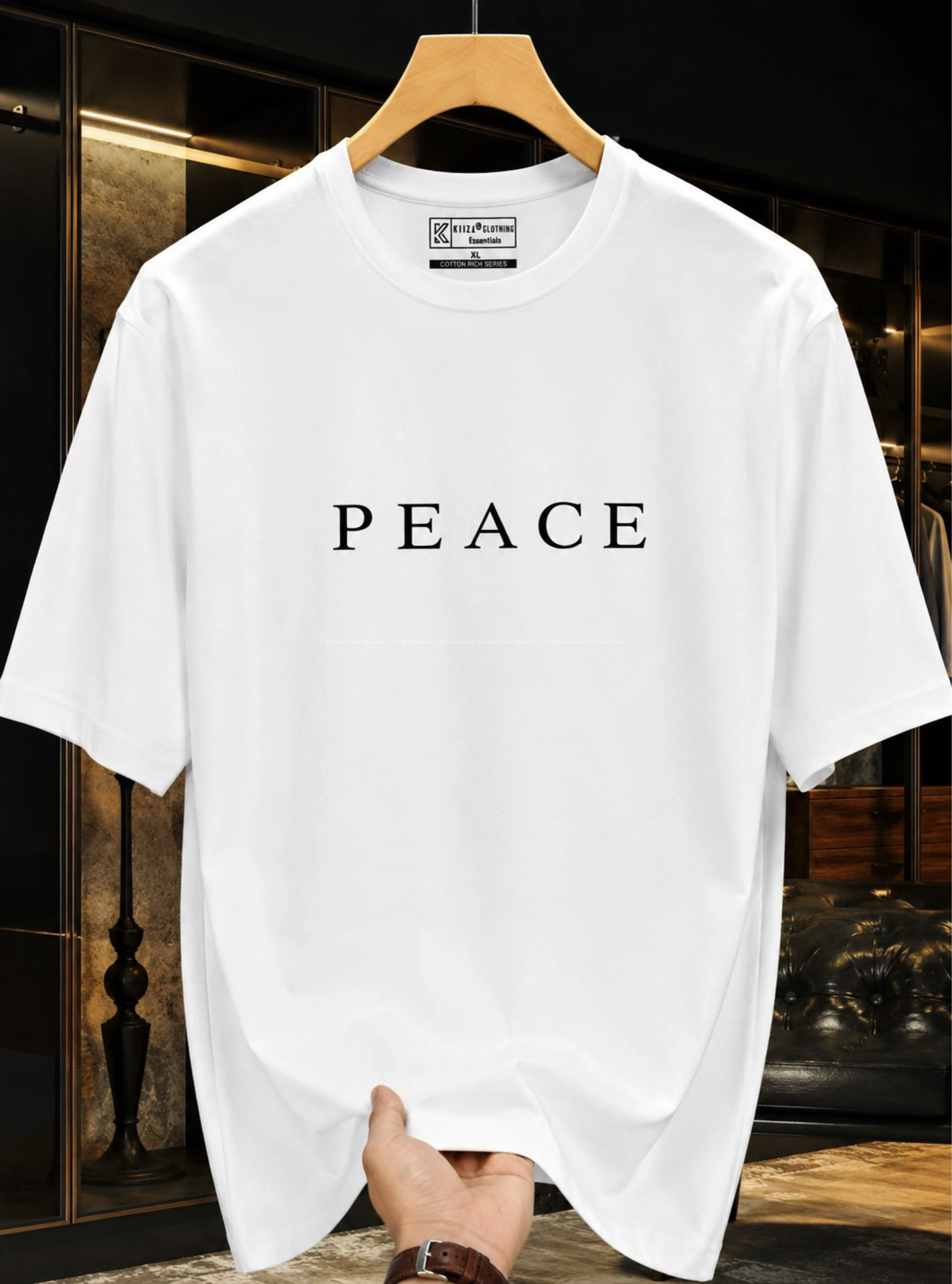Men’s Peace Dove Graphic Printed T-Shirt 3