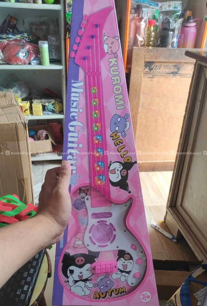 *🎸  लाइट, म्युजिक वाला बच्चाको गितार  आयो! 🎸* 6