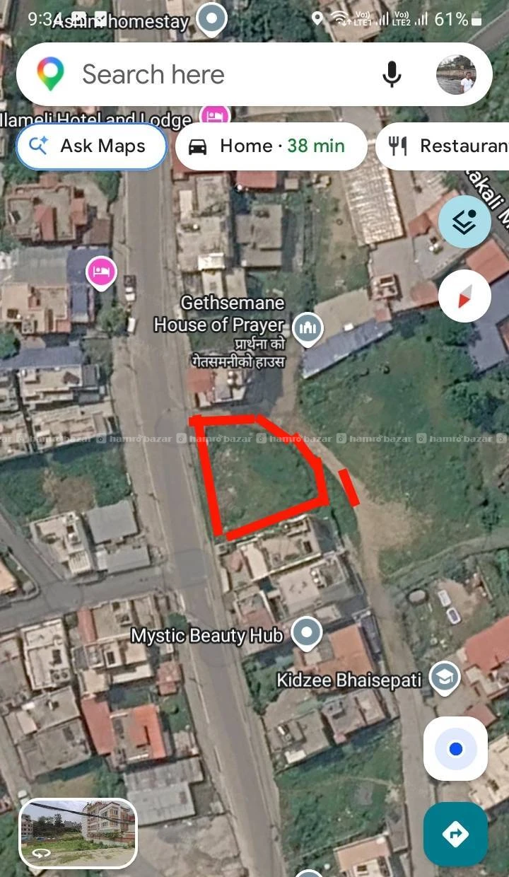 12 anna land is for urgent sale at bhaisepati 2