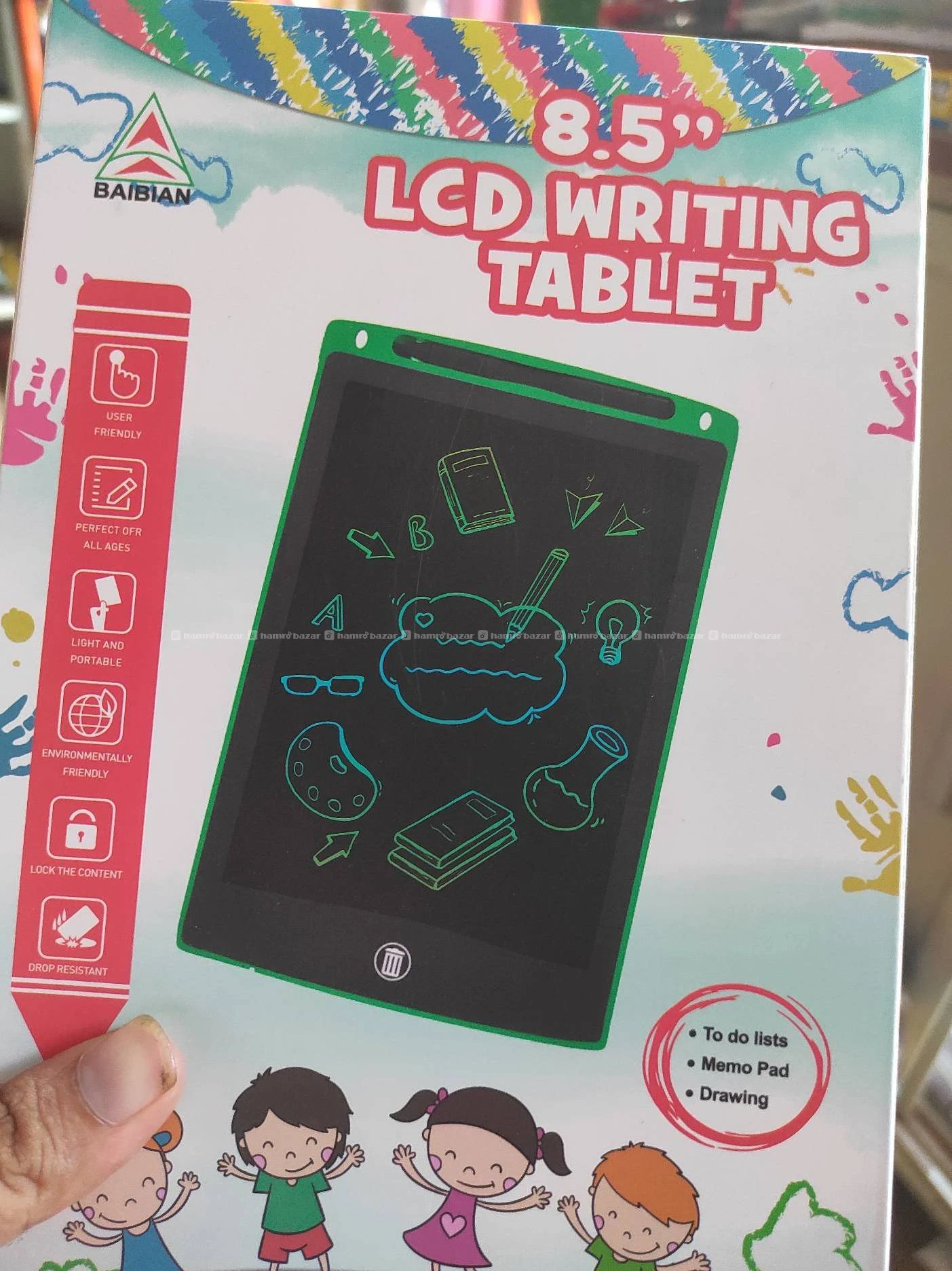 🌟 ८.५ इन्च LCD Writing Tablet ✍️ 3