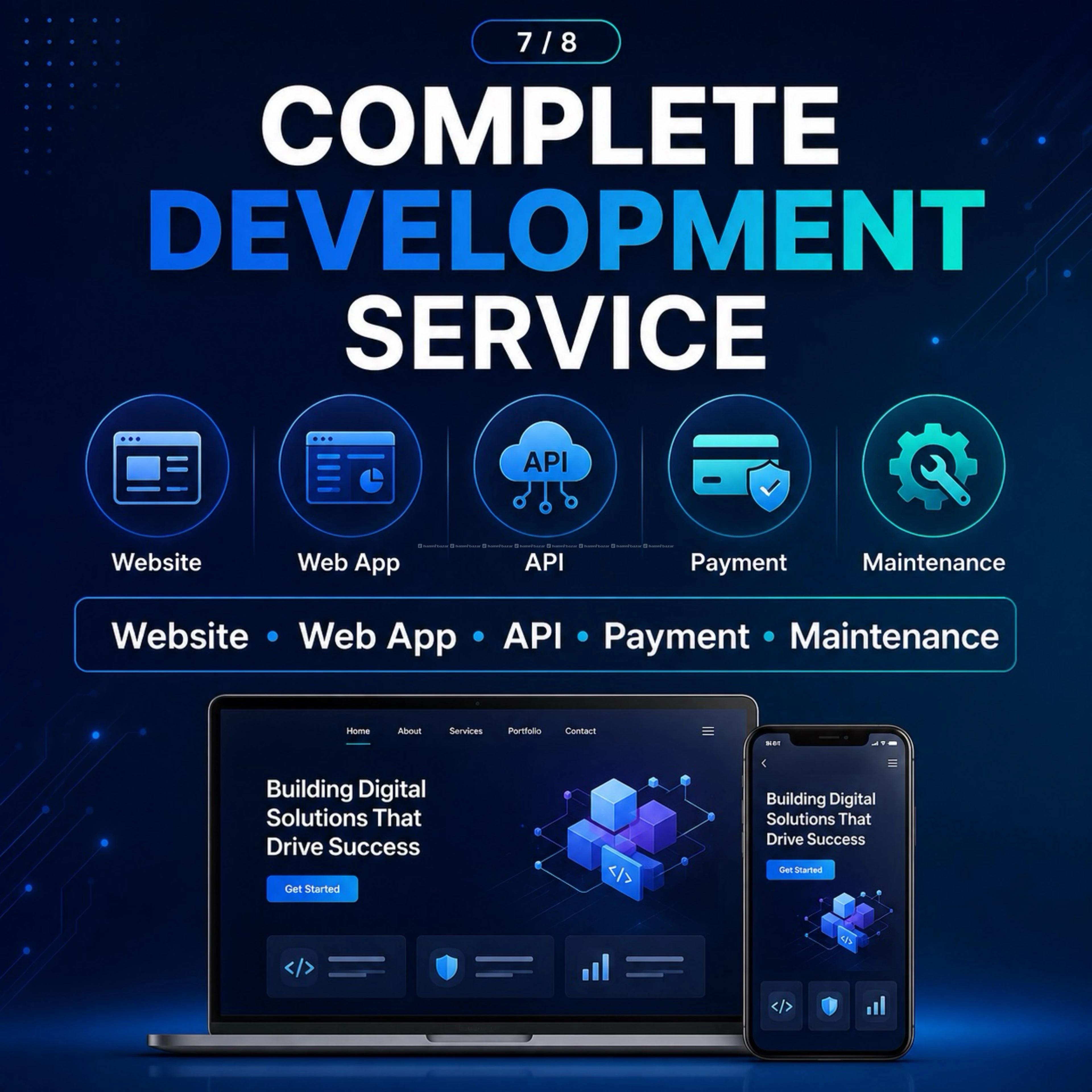 web app/website and mobile app 3