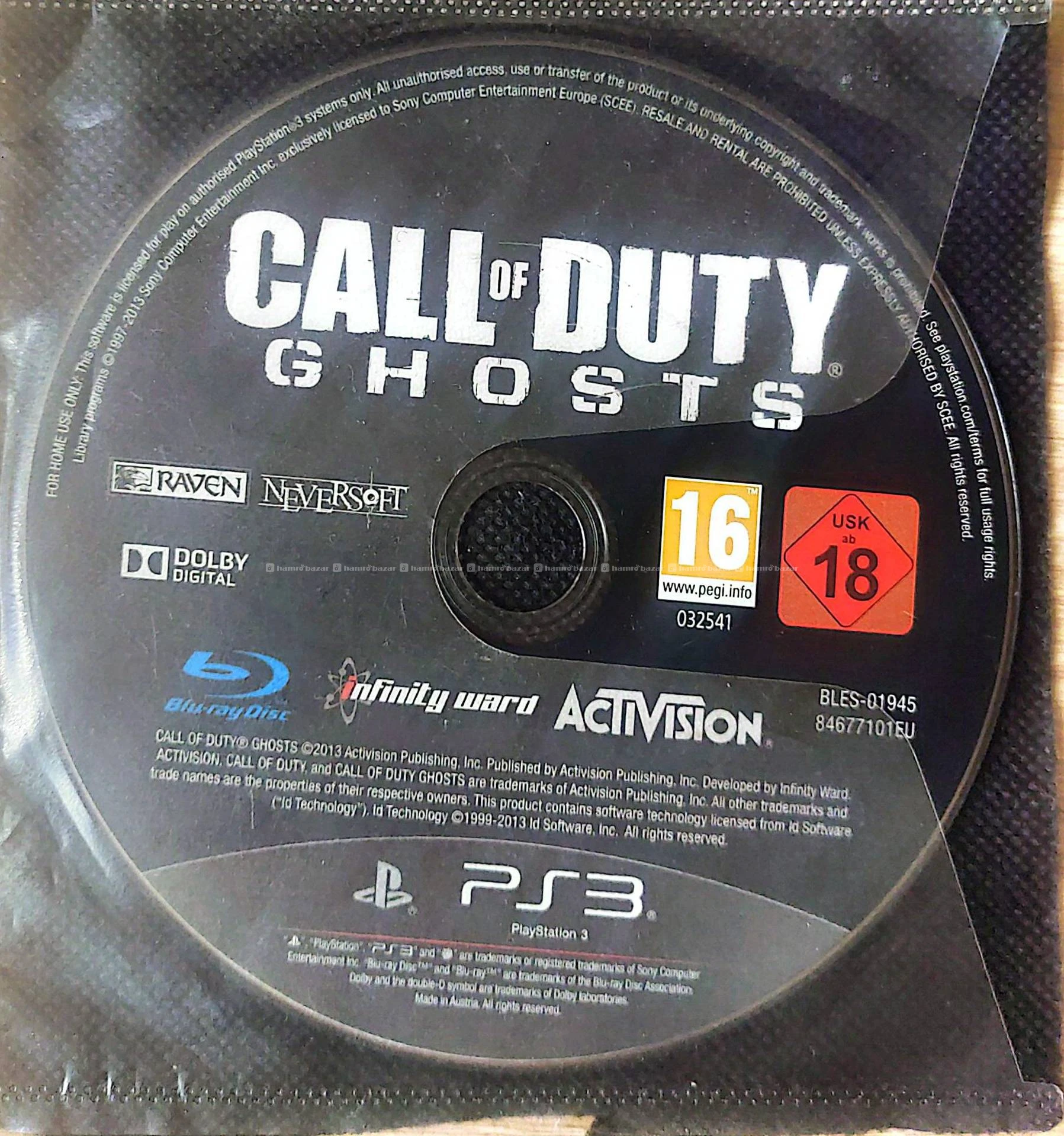 PS3 Bundle – 3 Original Games+ Original Controller 5