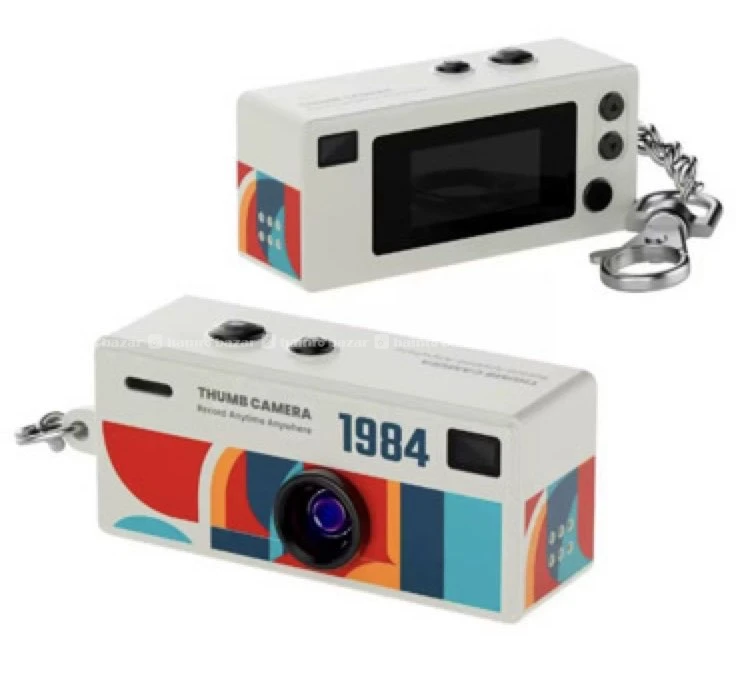 G6 mini thumb camera charmers | Retro Design 5