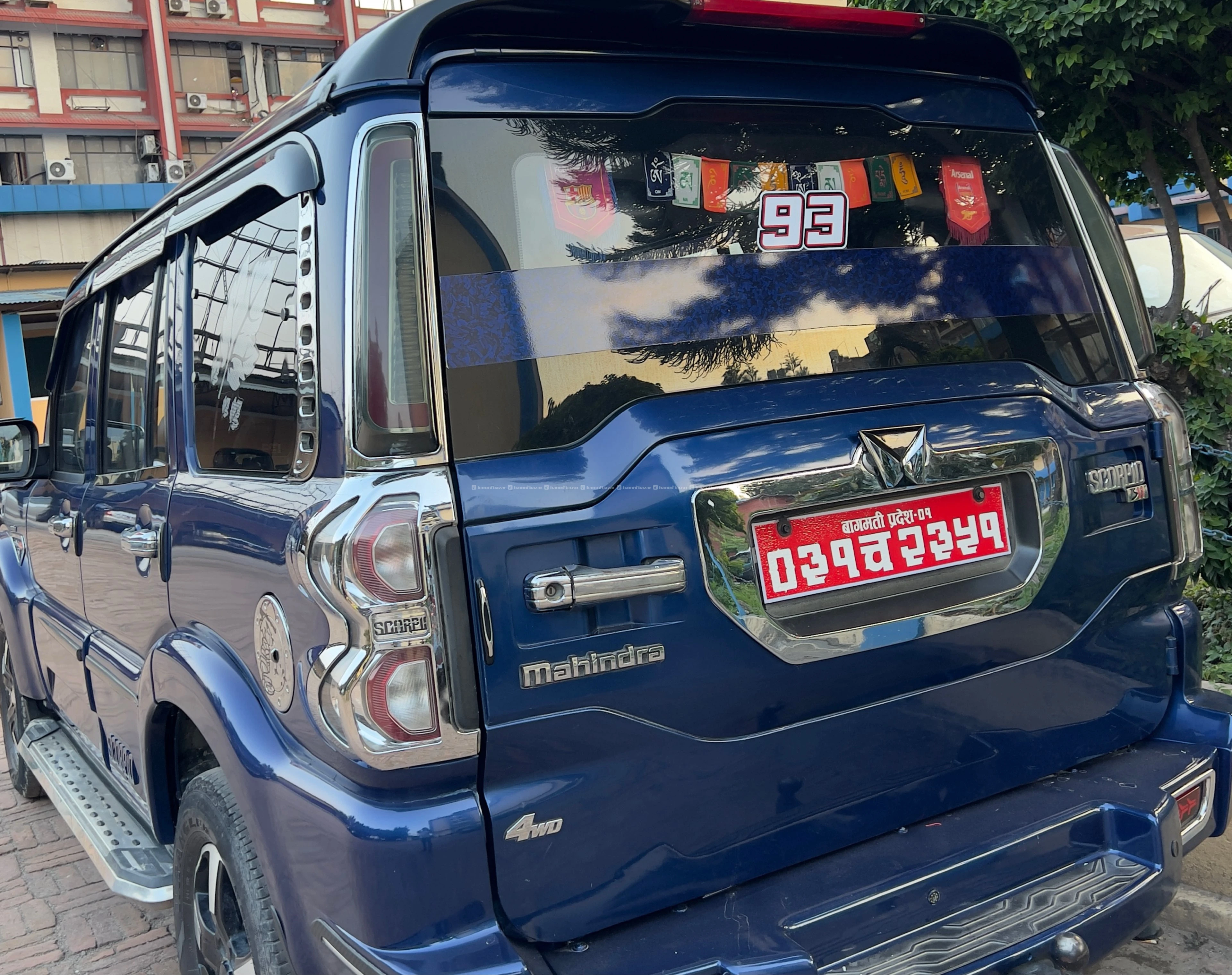 Scorpio for rent with driver 3