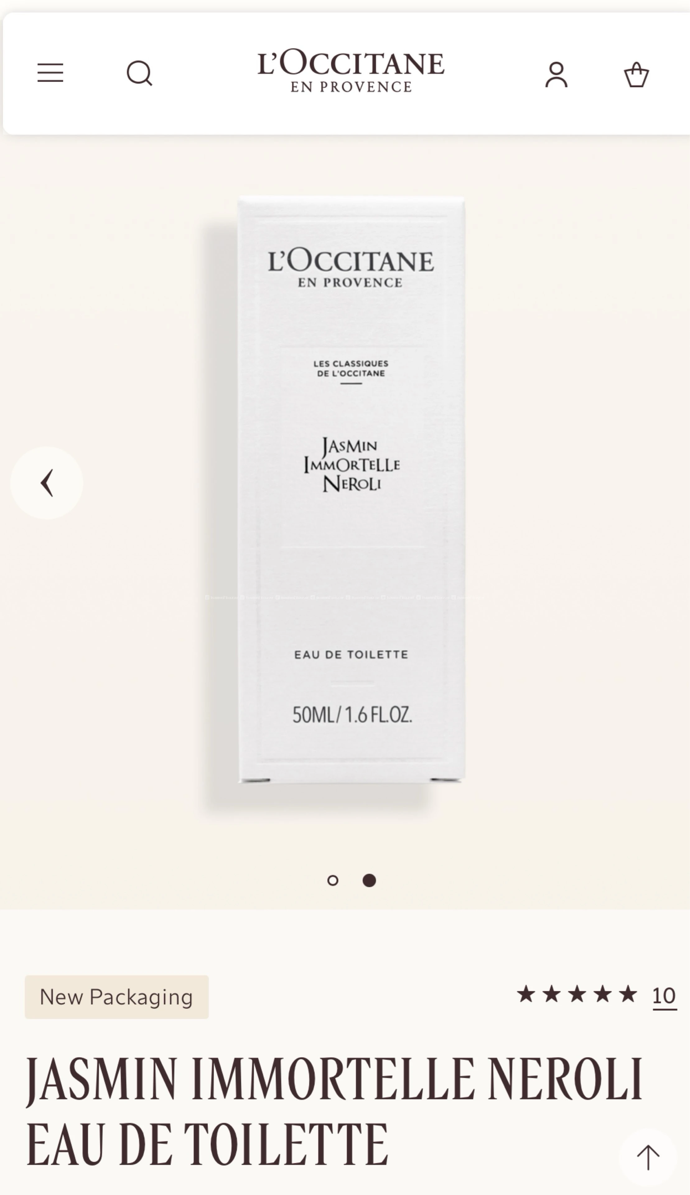 L'Occitane en Provence - JASMIN IMMORTELLE NEROLI 2