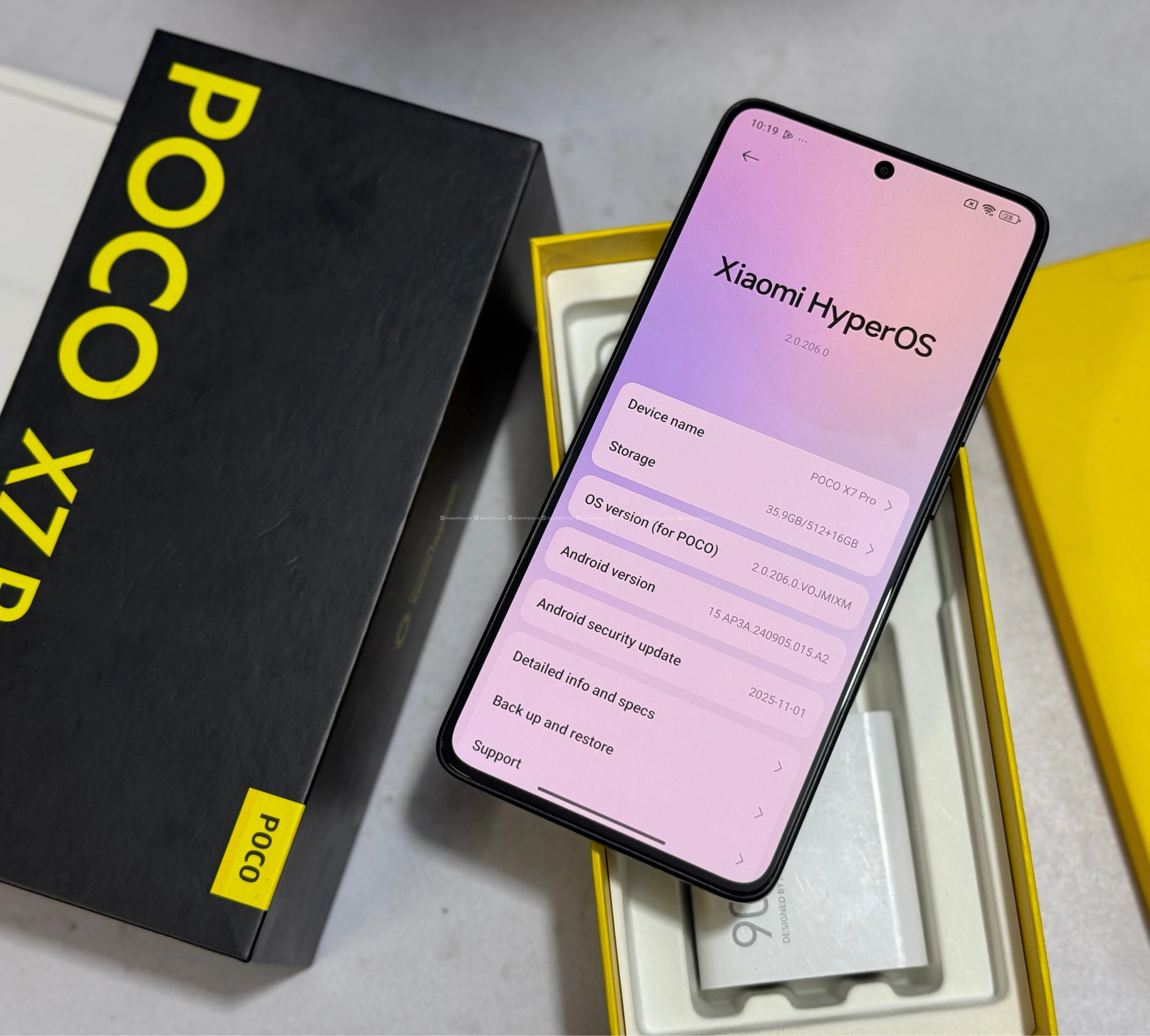 Xioami Poco X7 Pro(12-512) 10 months warranty 2