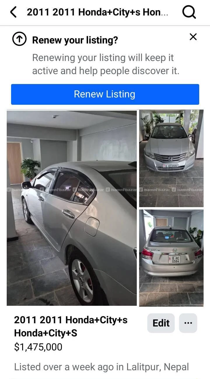 Honda city s 2011 for sell 3