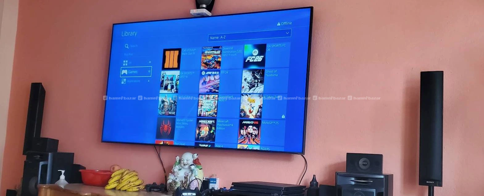 Playstation ps4 pro 1tb hacked version 4