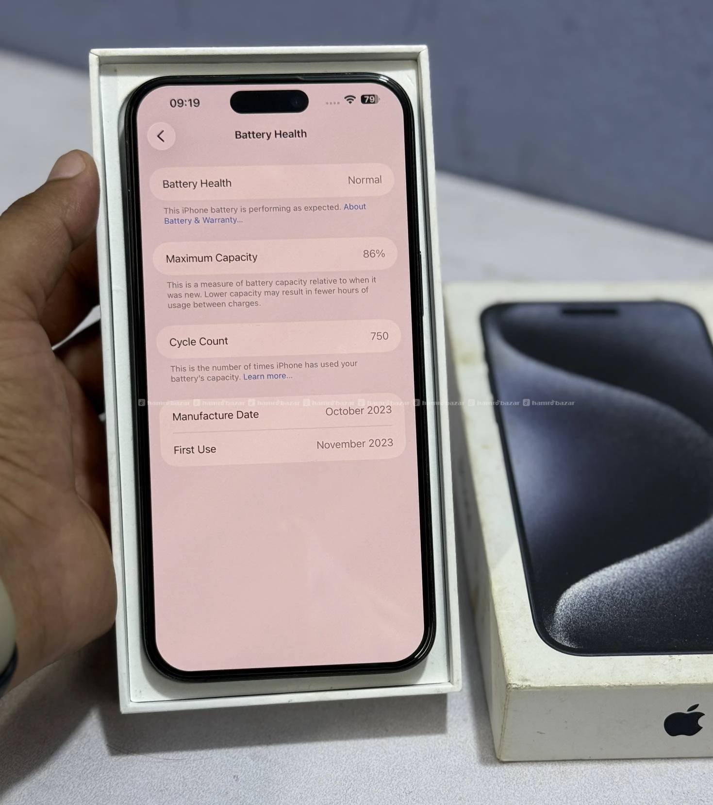 iPhone 15 Pro Max 256GB with box & accessories 2