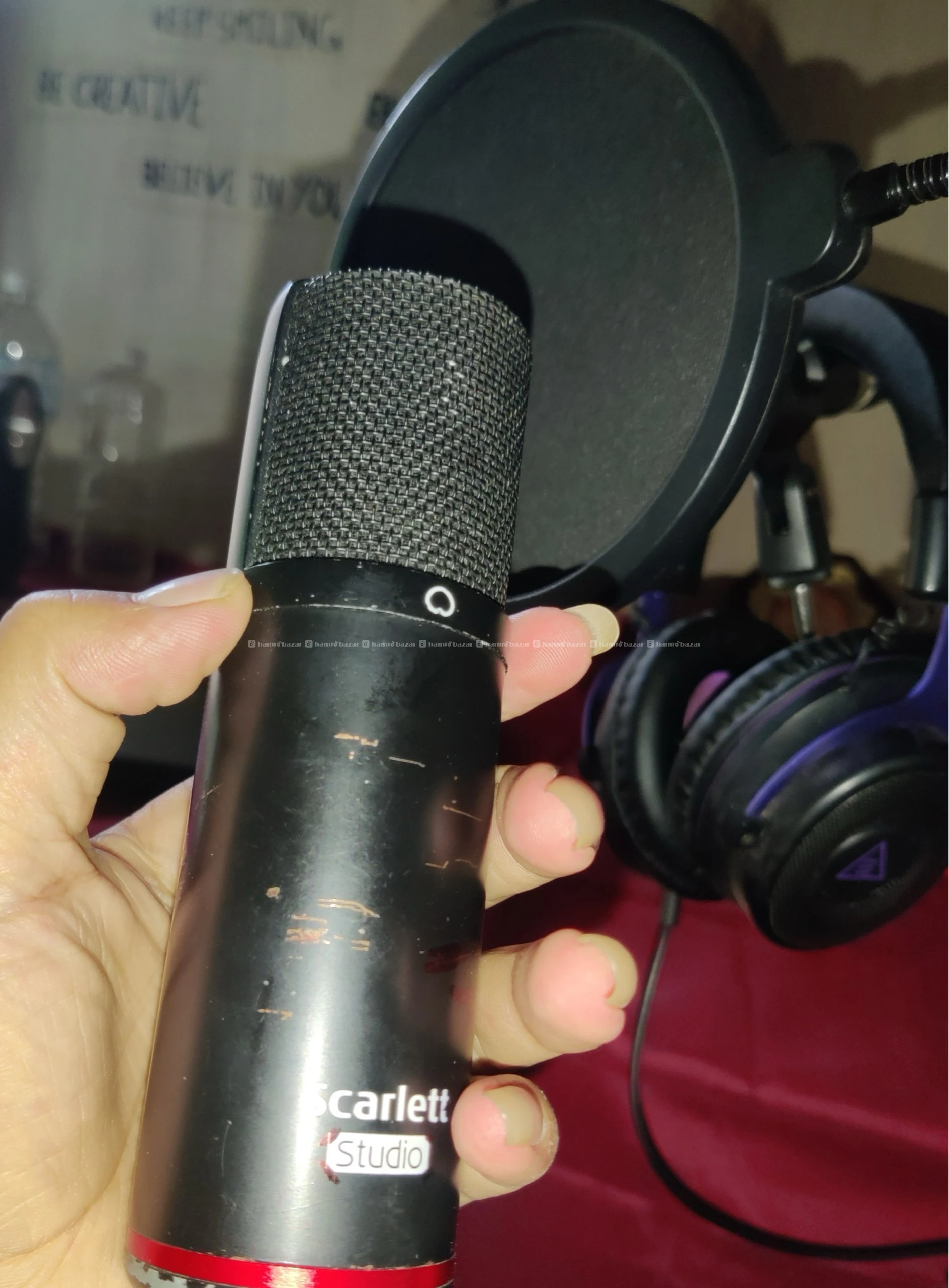 Scarlett mic 2