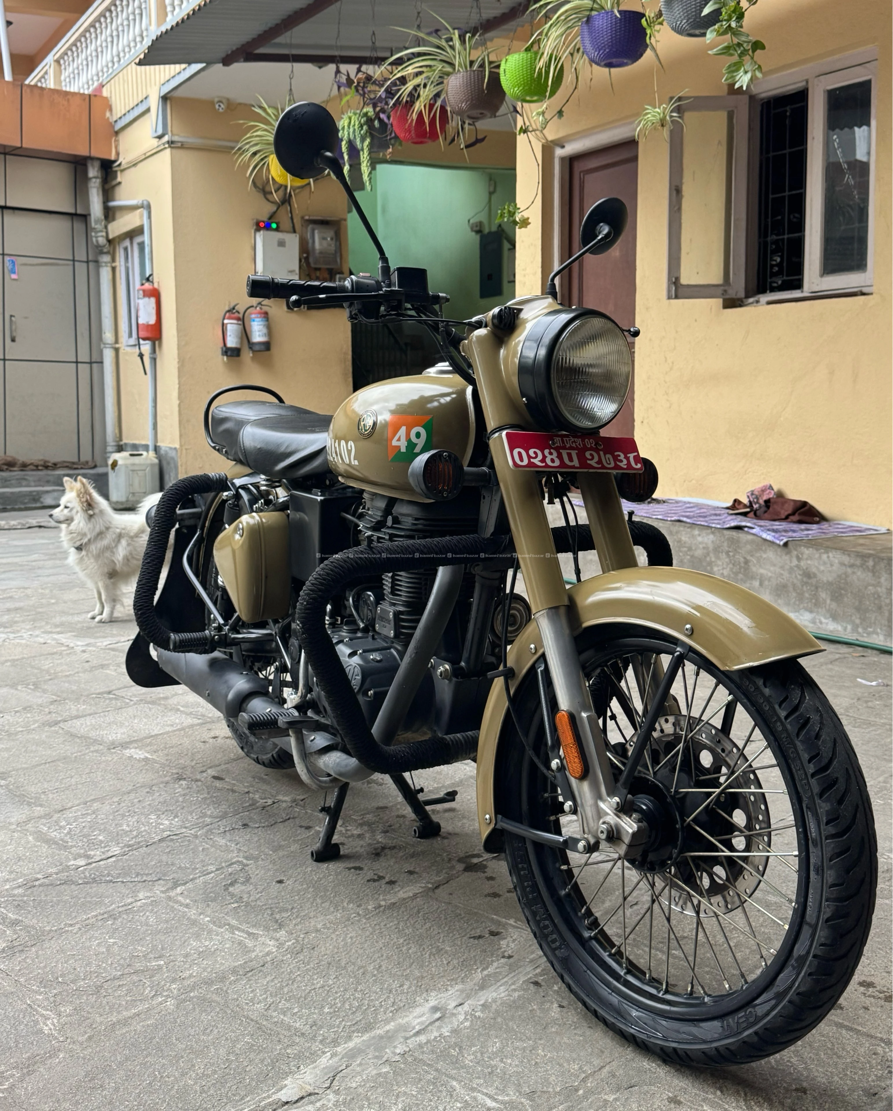 Bullet 350 classic dual channel abs, 23500 km run, 3