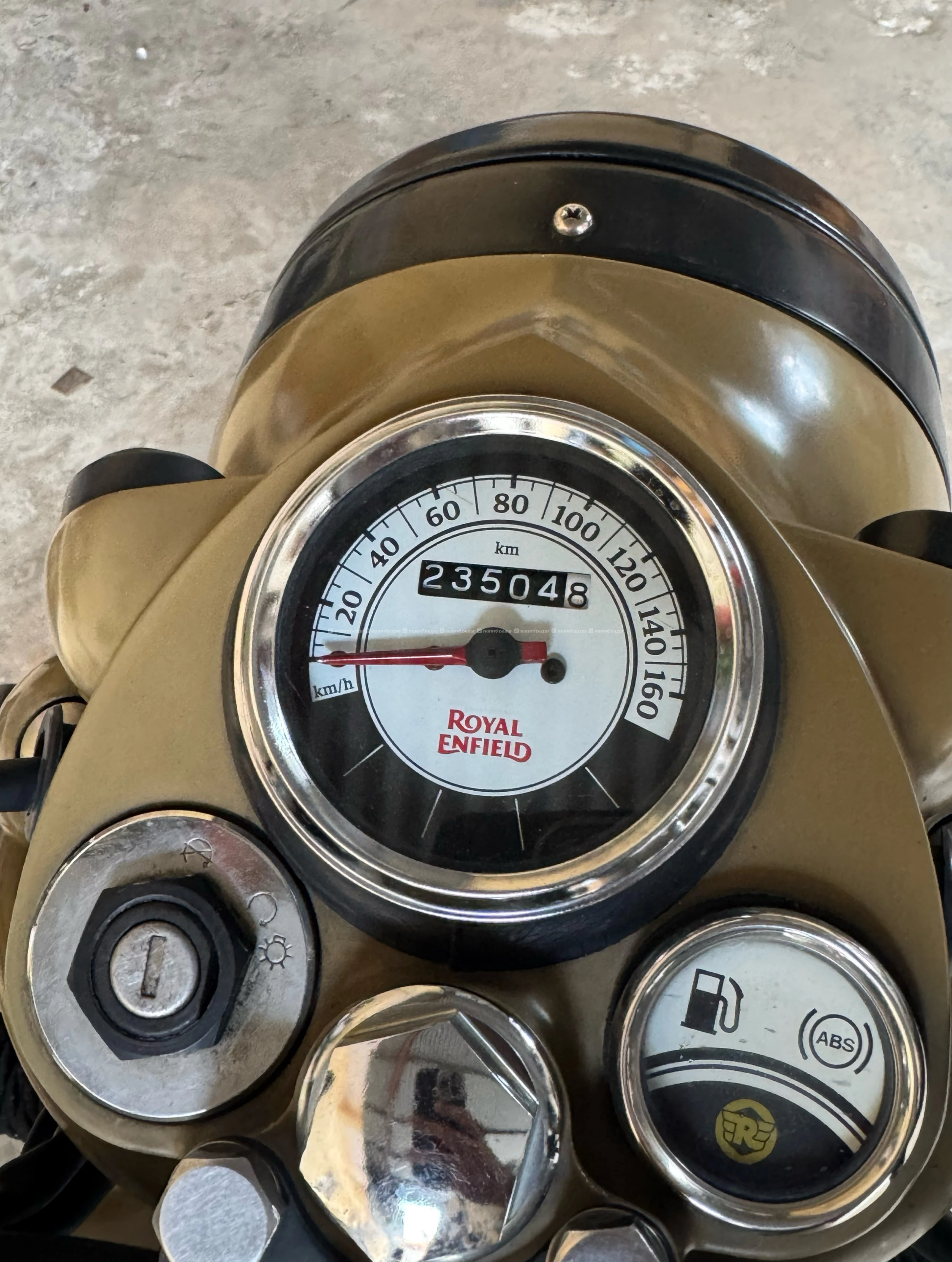 Bullet 350 classic dual channel abs, 23500 km run, 4