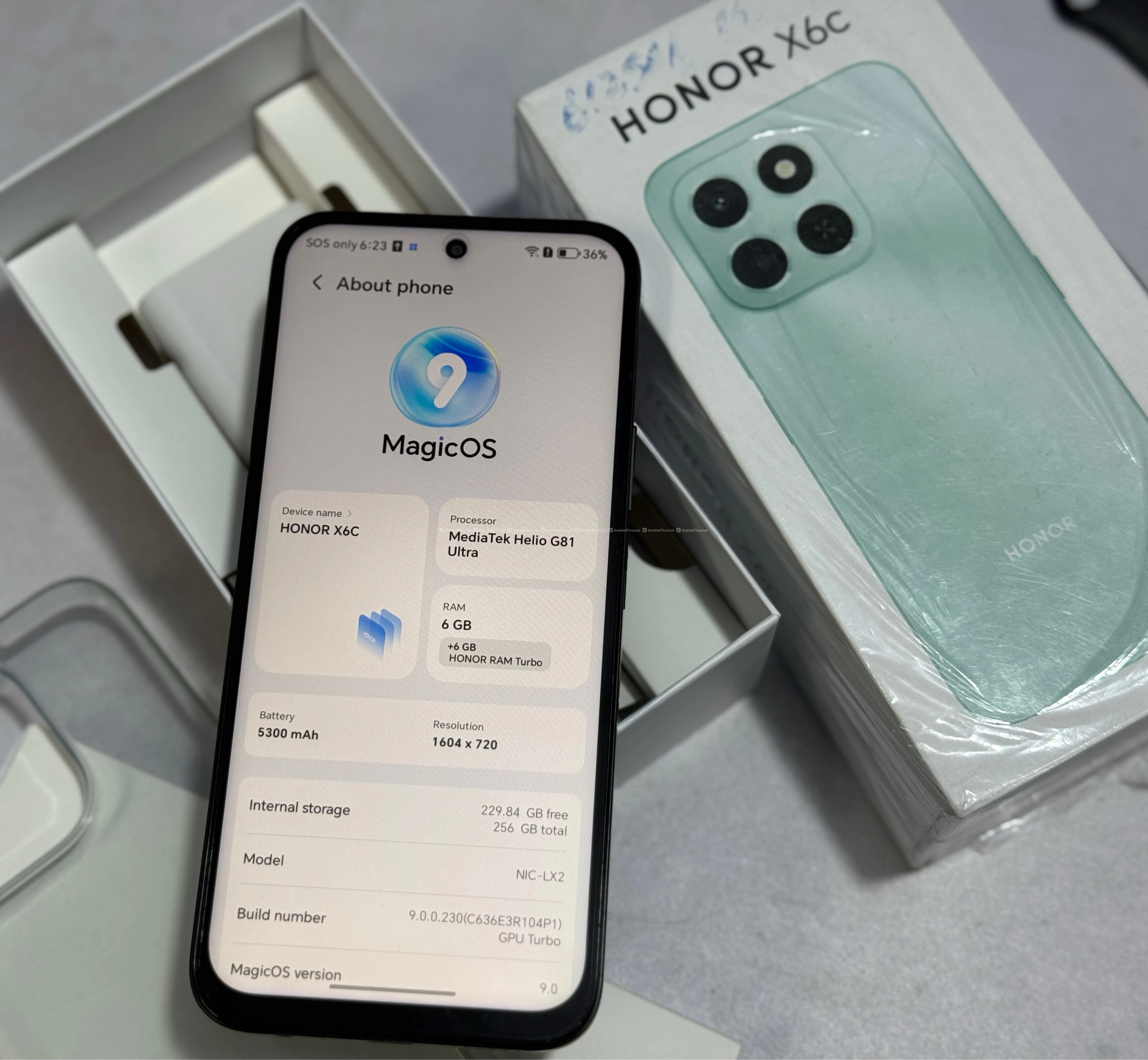 Brand New Honor X6c(6-256) with 1 year warranty 3