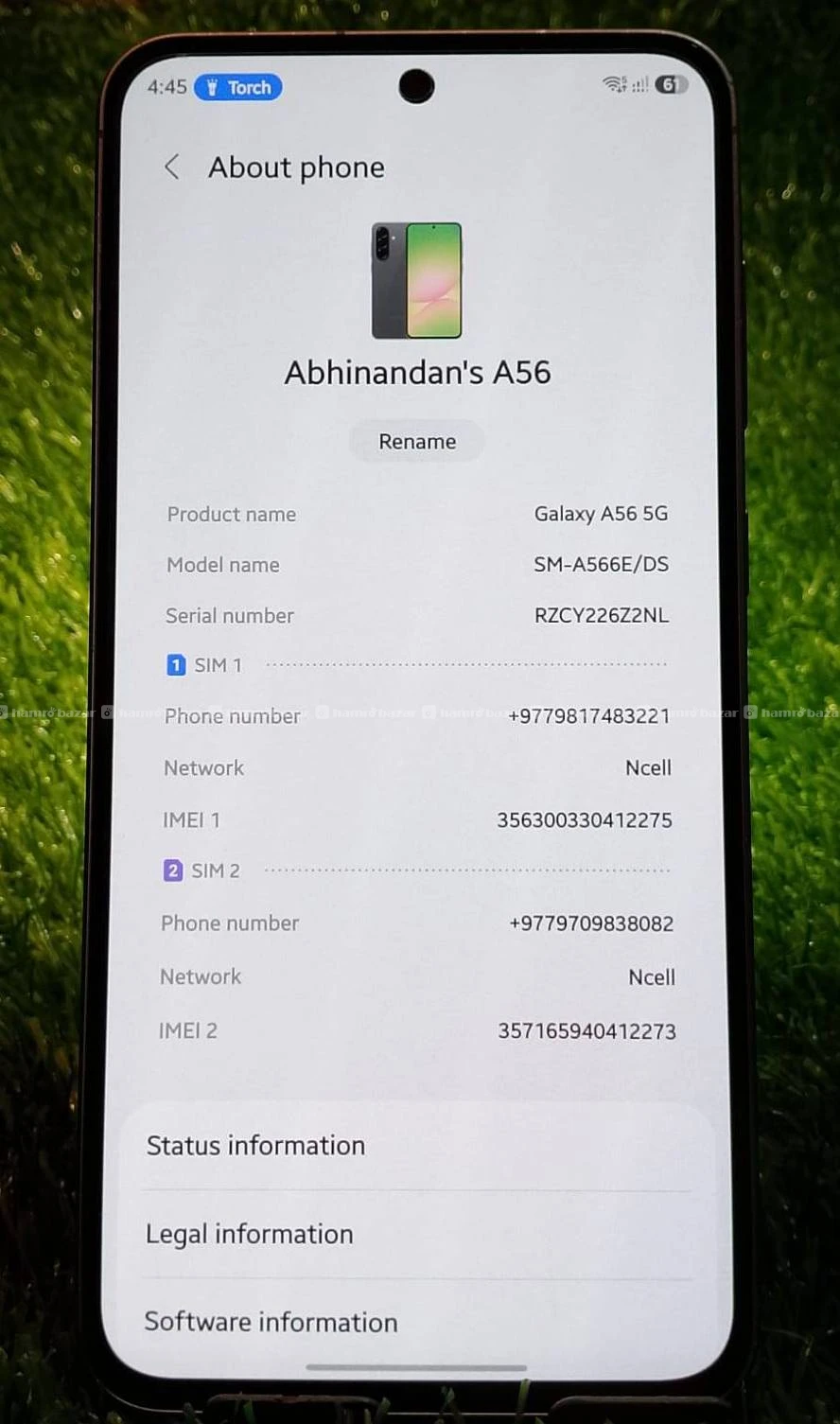 SAMSUNG GALAXY A56 4