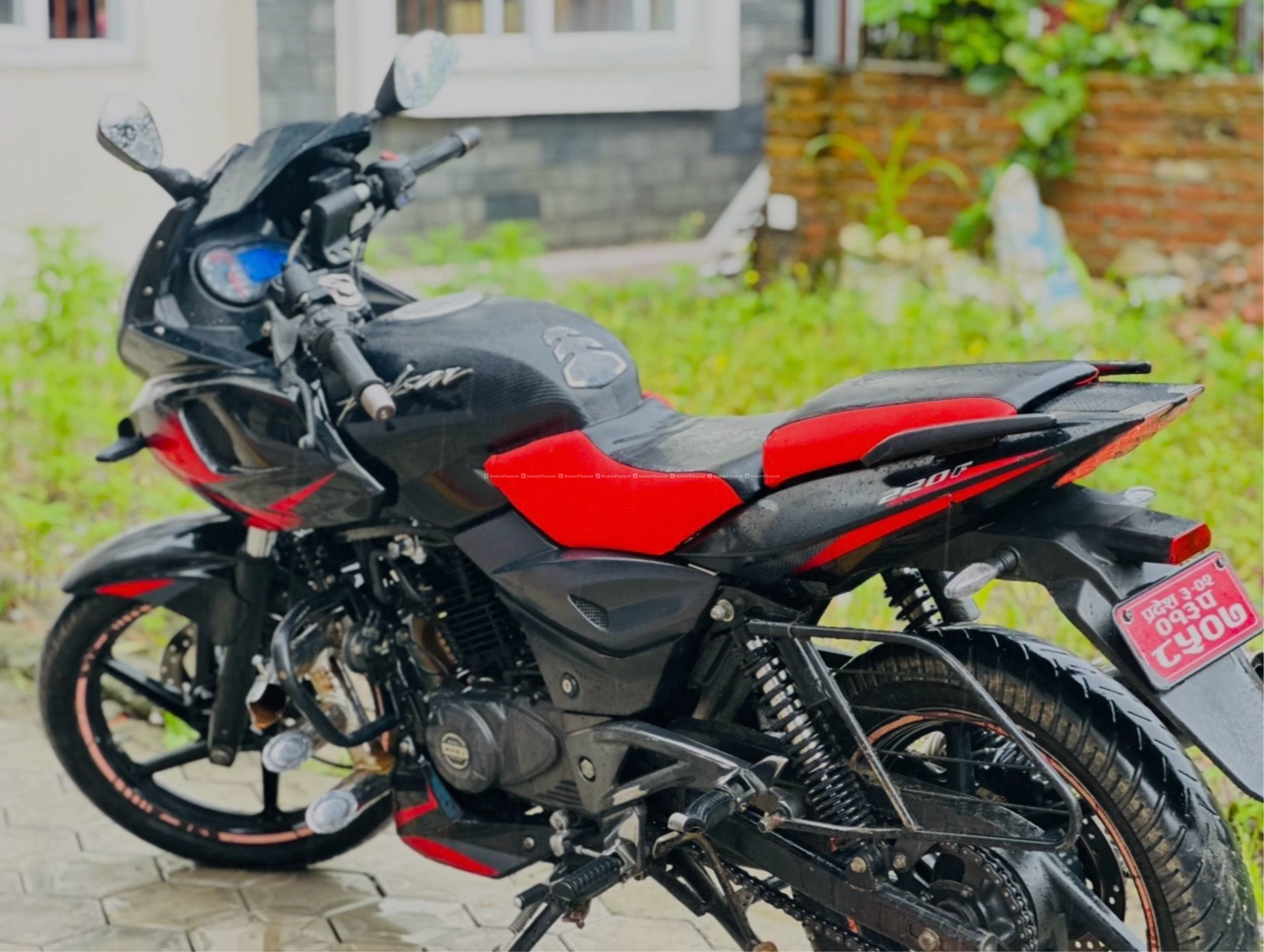 pulsar 220 single hand sil pack engin  9743964262 2