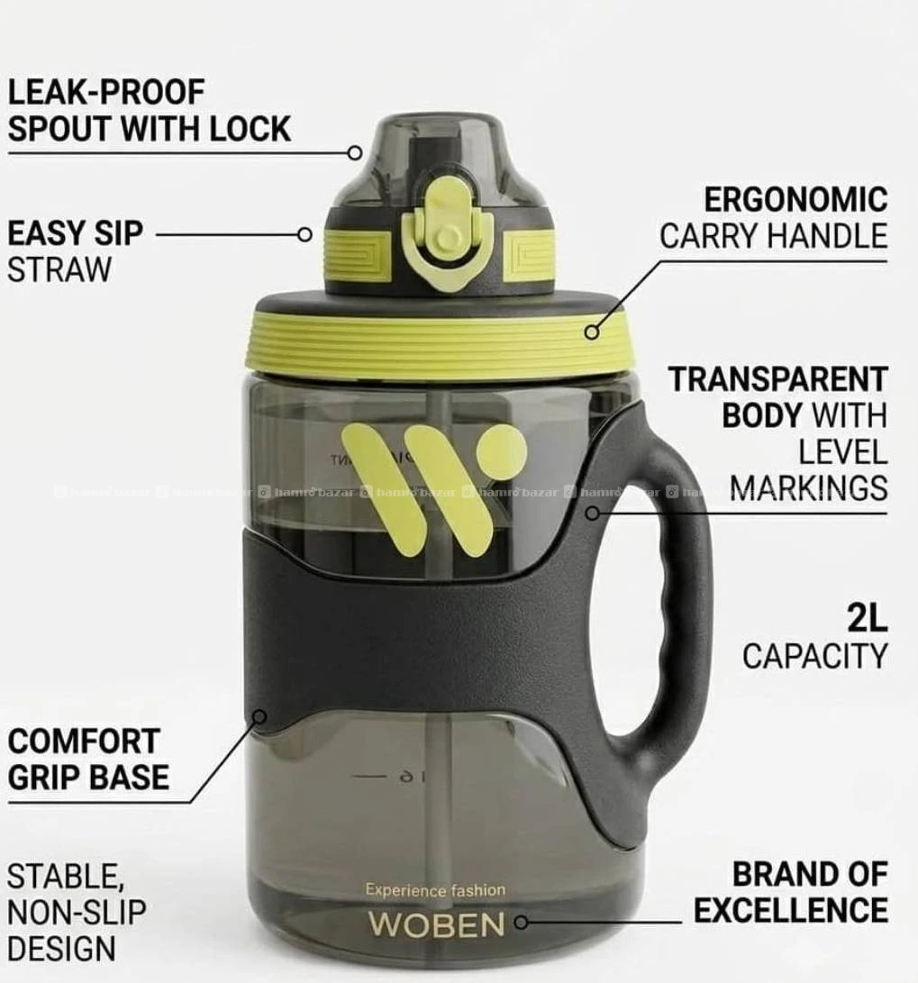 Large GYM Water jug/Bottle 2