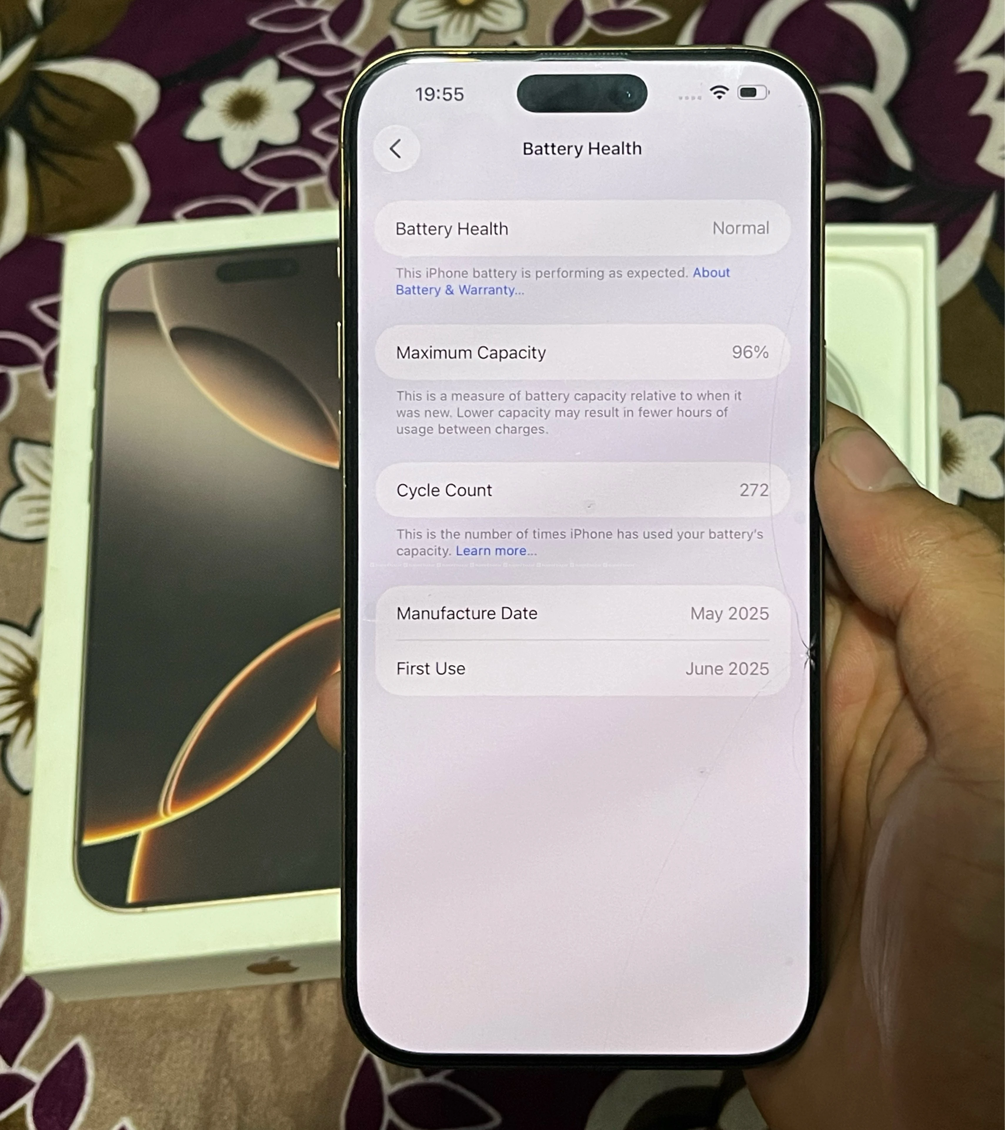 Iphone 16 pro max 256 4
