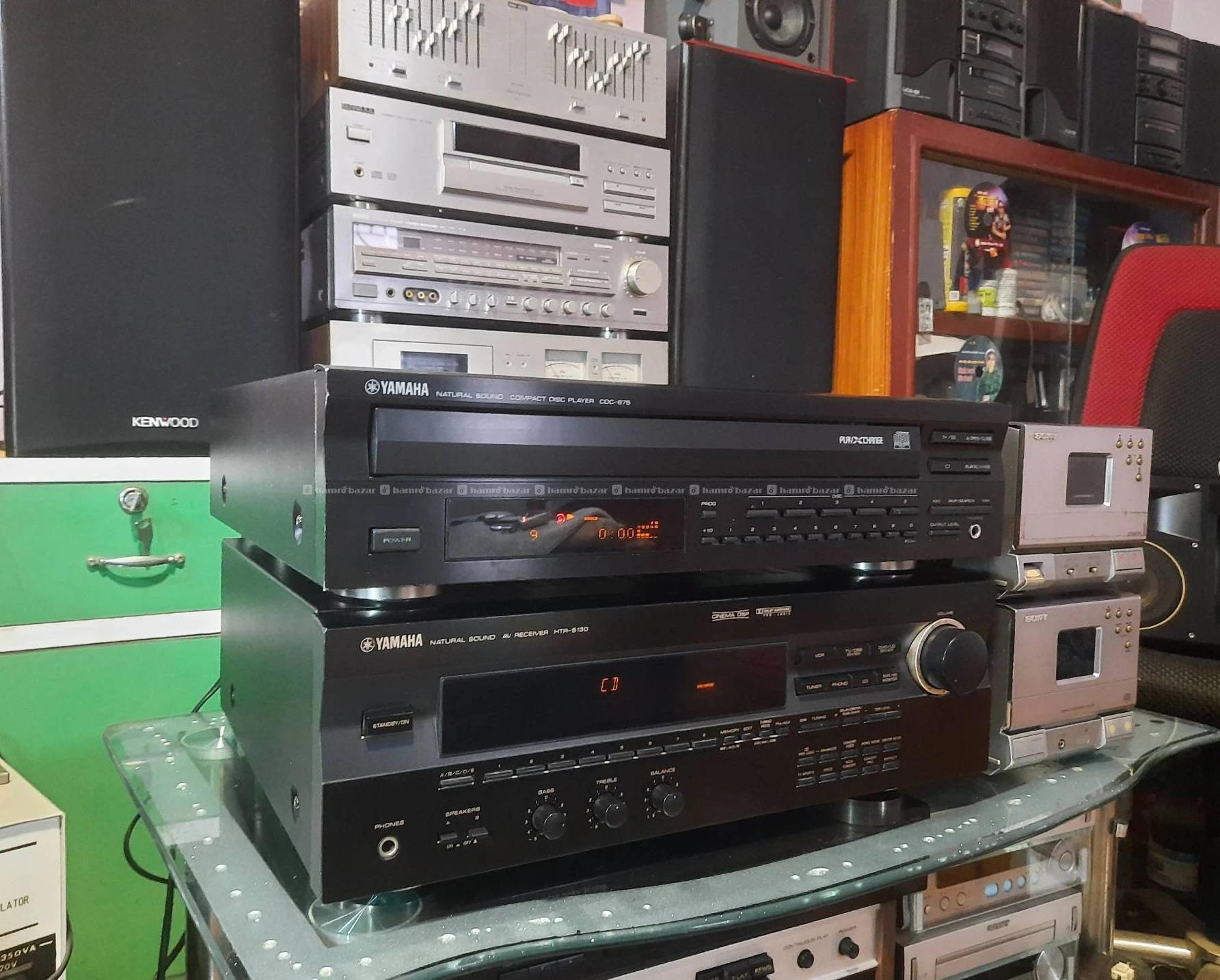 Yamaha Amplifier & Cd deck 3