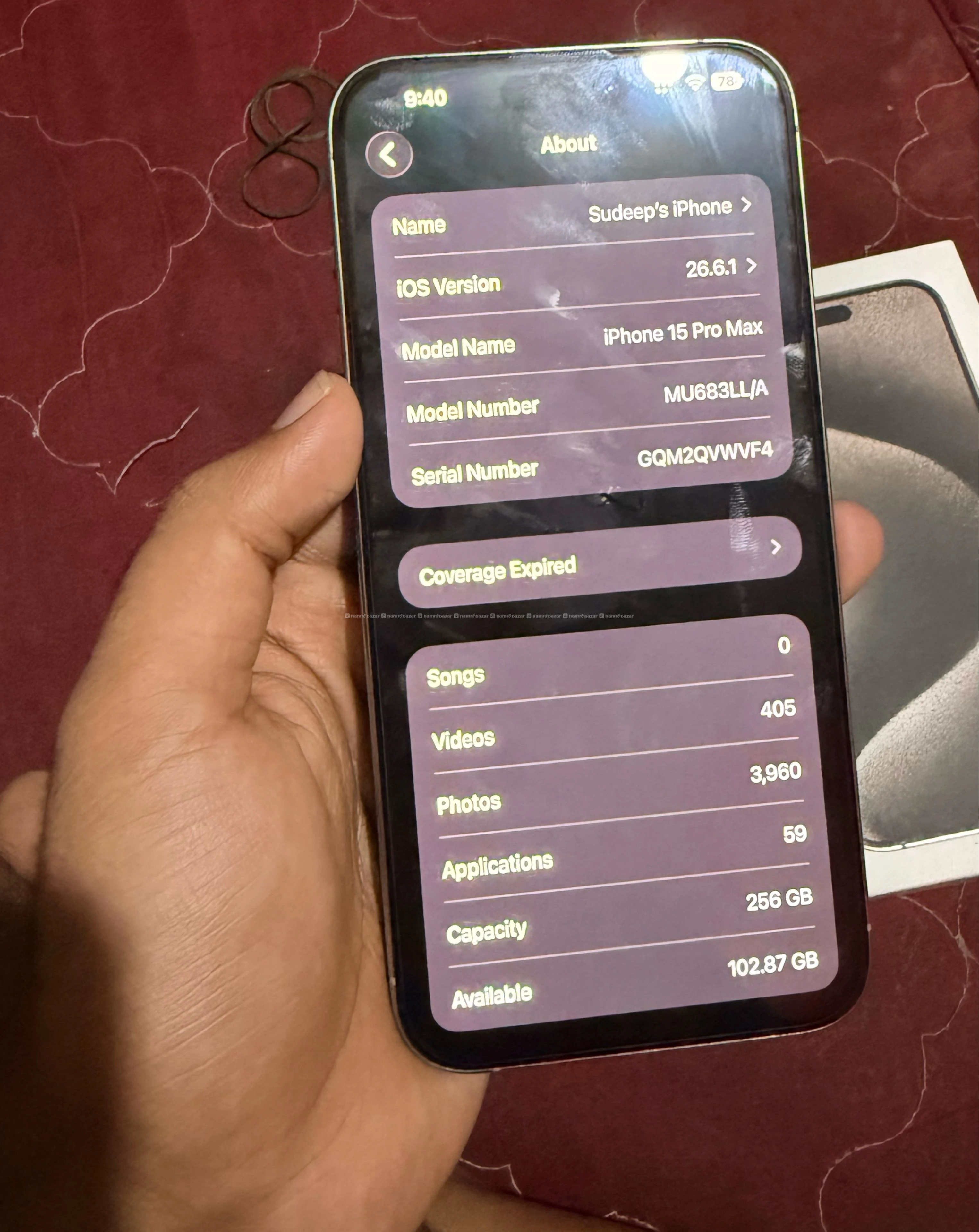 iPhone 15 pro max 7
