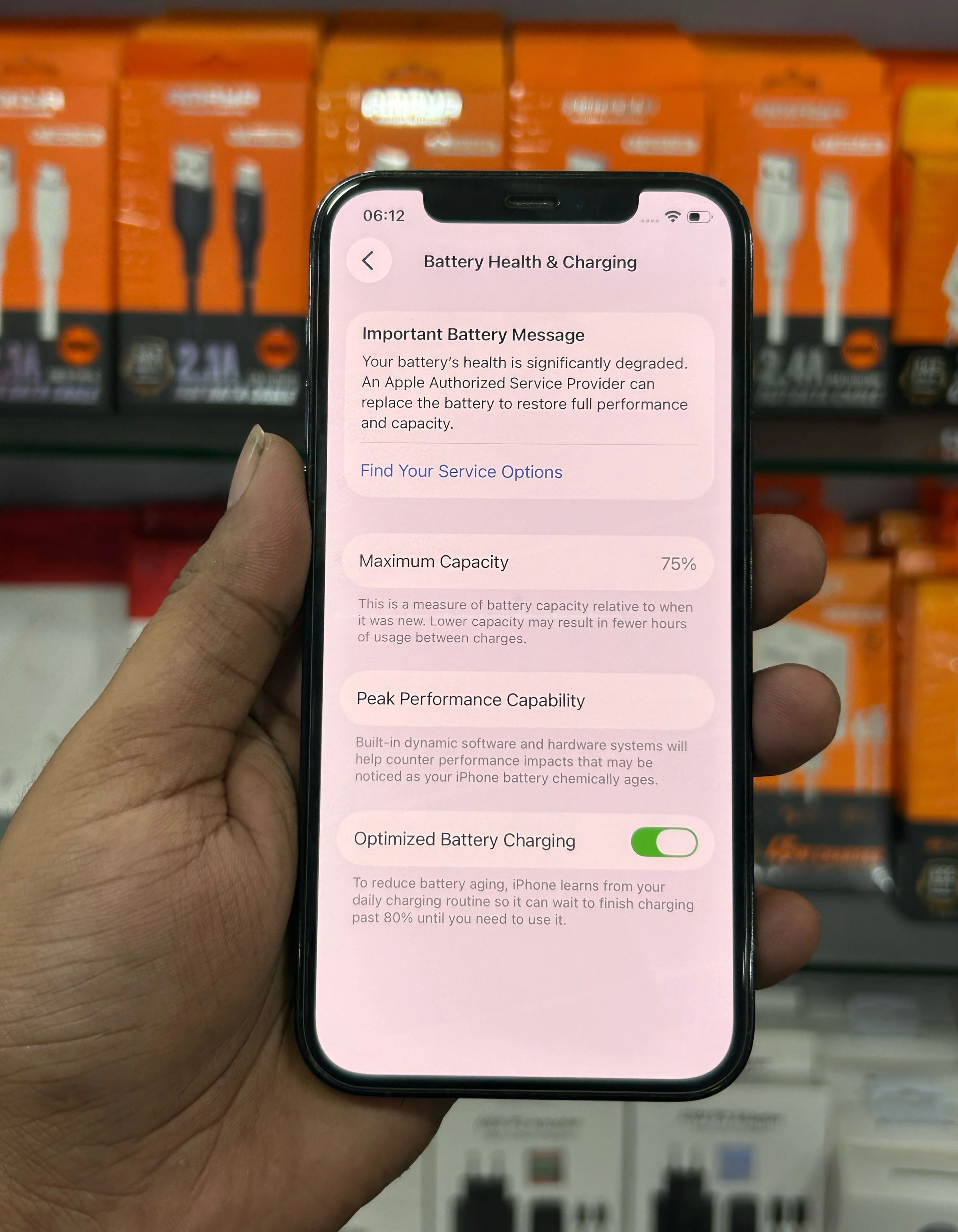 12pro 
256gb 
Battery 75%
Non open set 2