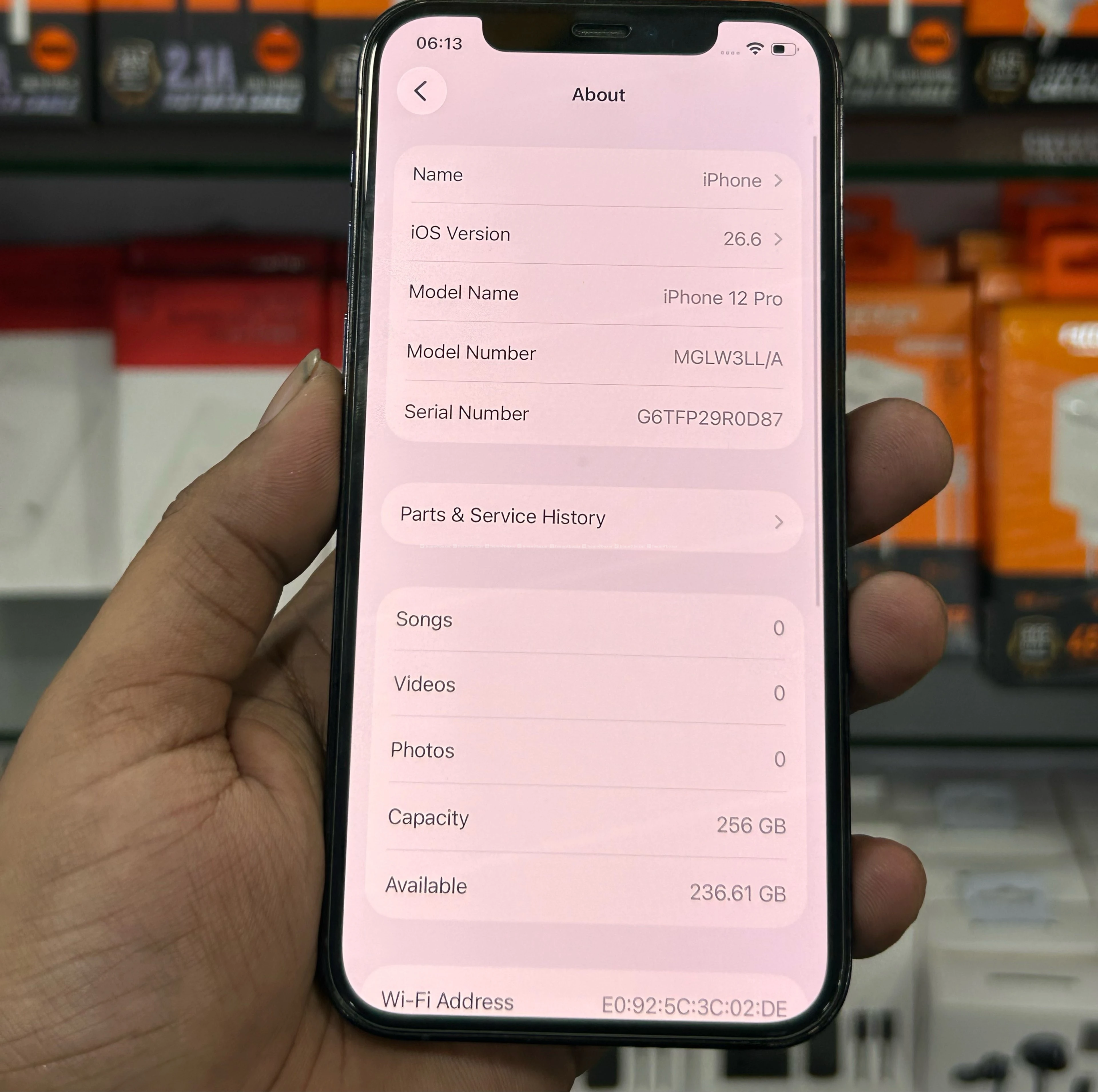 12pro 
256gb 
Battery 75%
Non open set 3