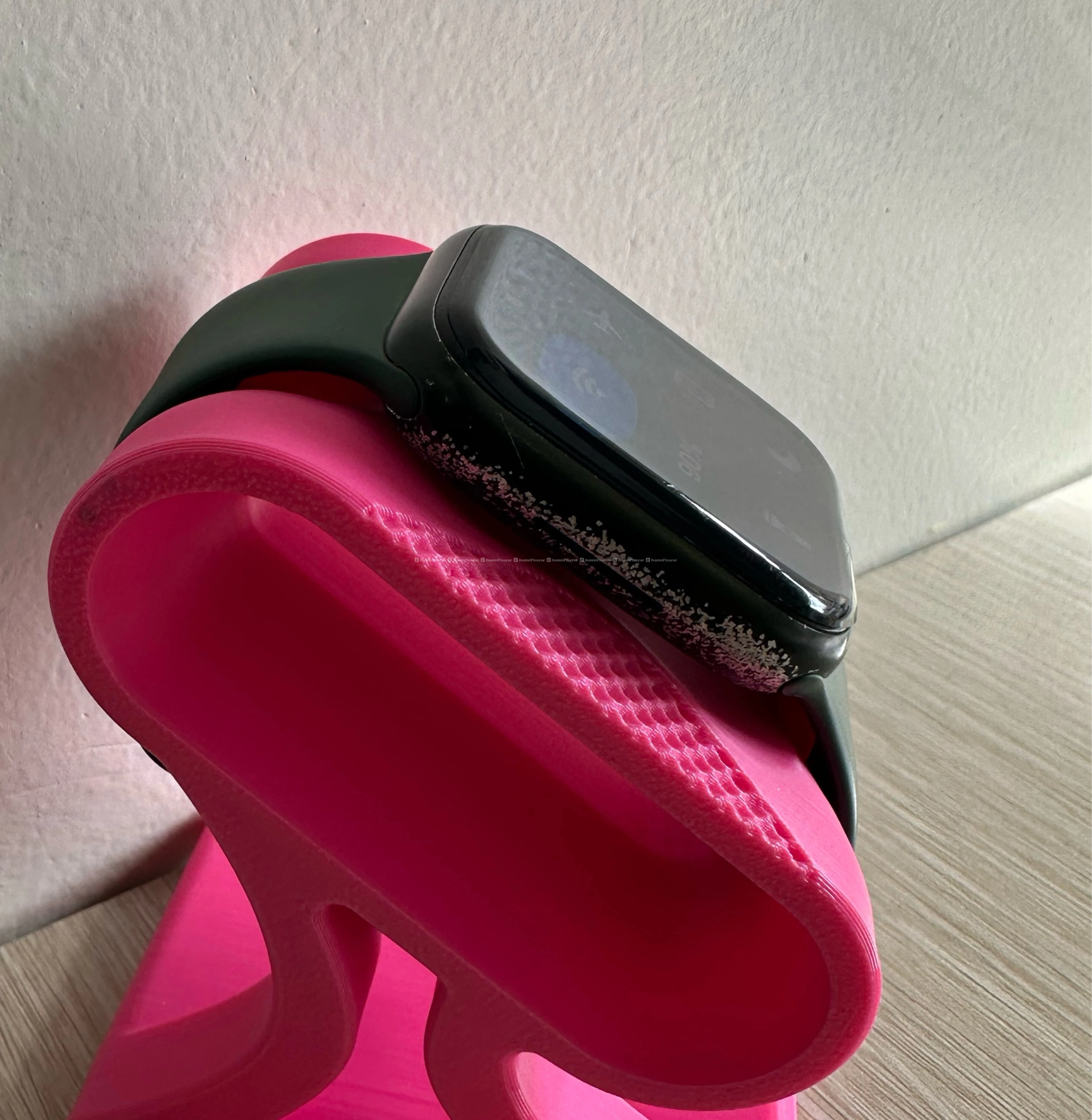 iwatch series 7 45mm with premium leather strap 3