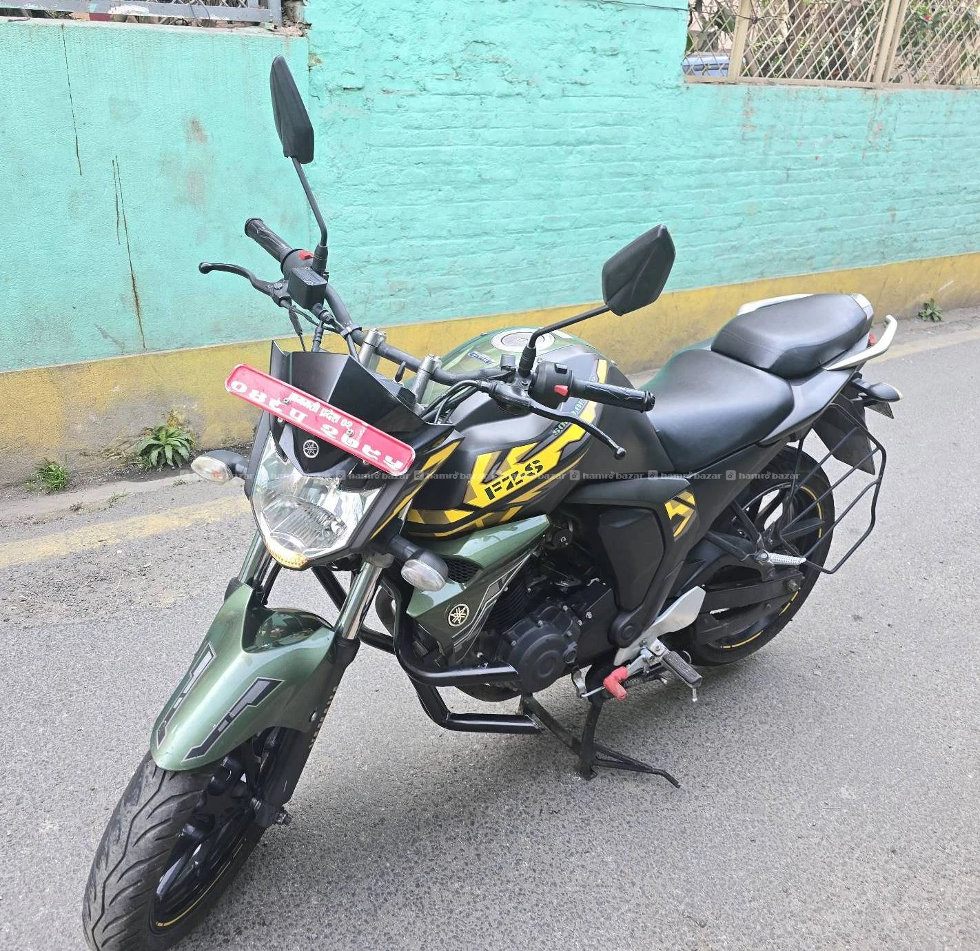 Yamaha fz v2 double disk 4