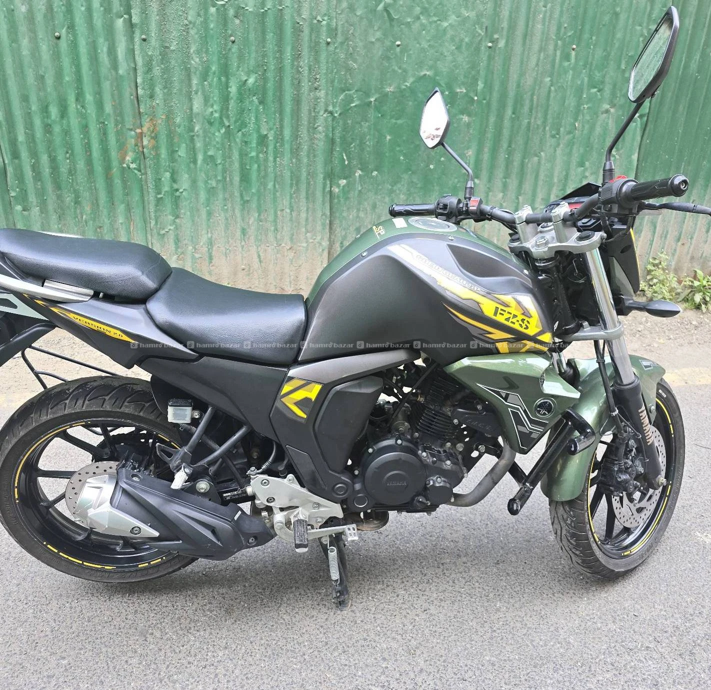 Yamaha fz v2 double disk 3