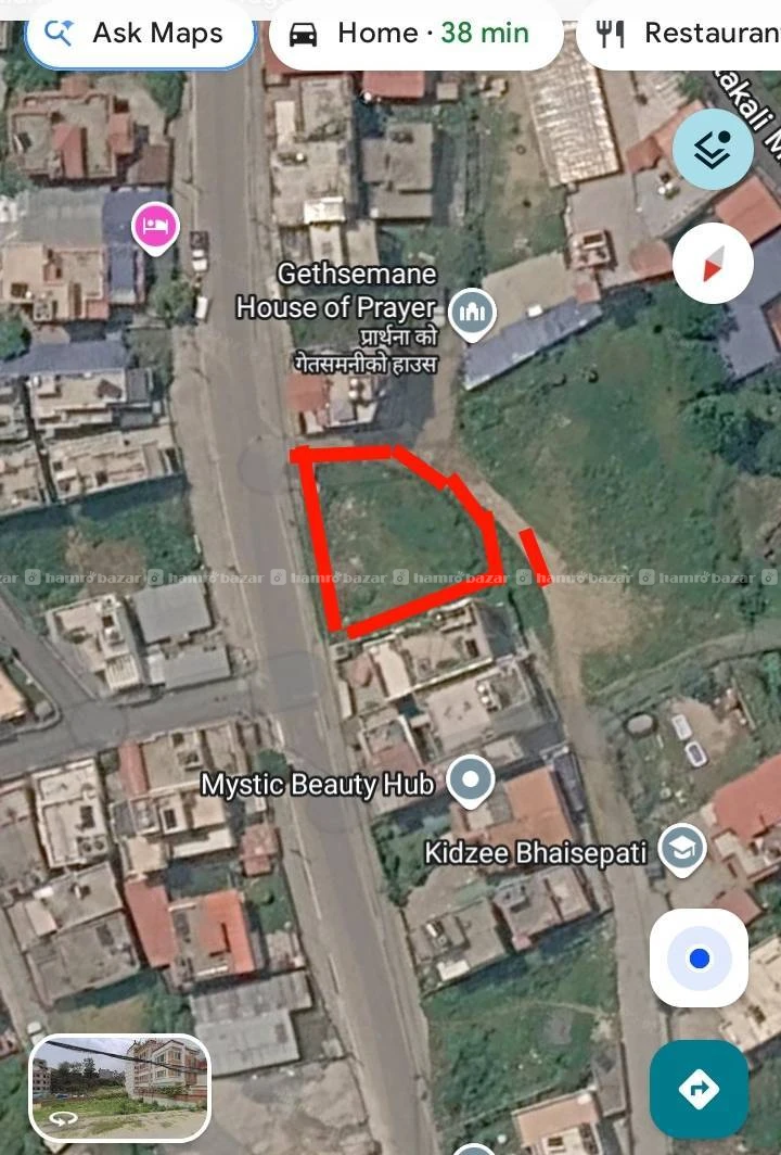 13 anna land is for urgent sale at bhaisepati 4
