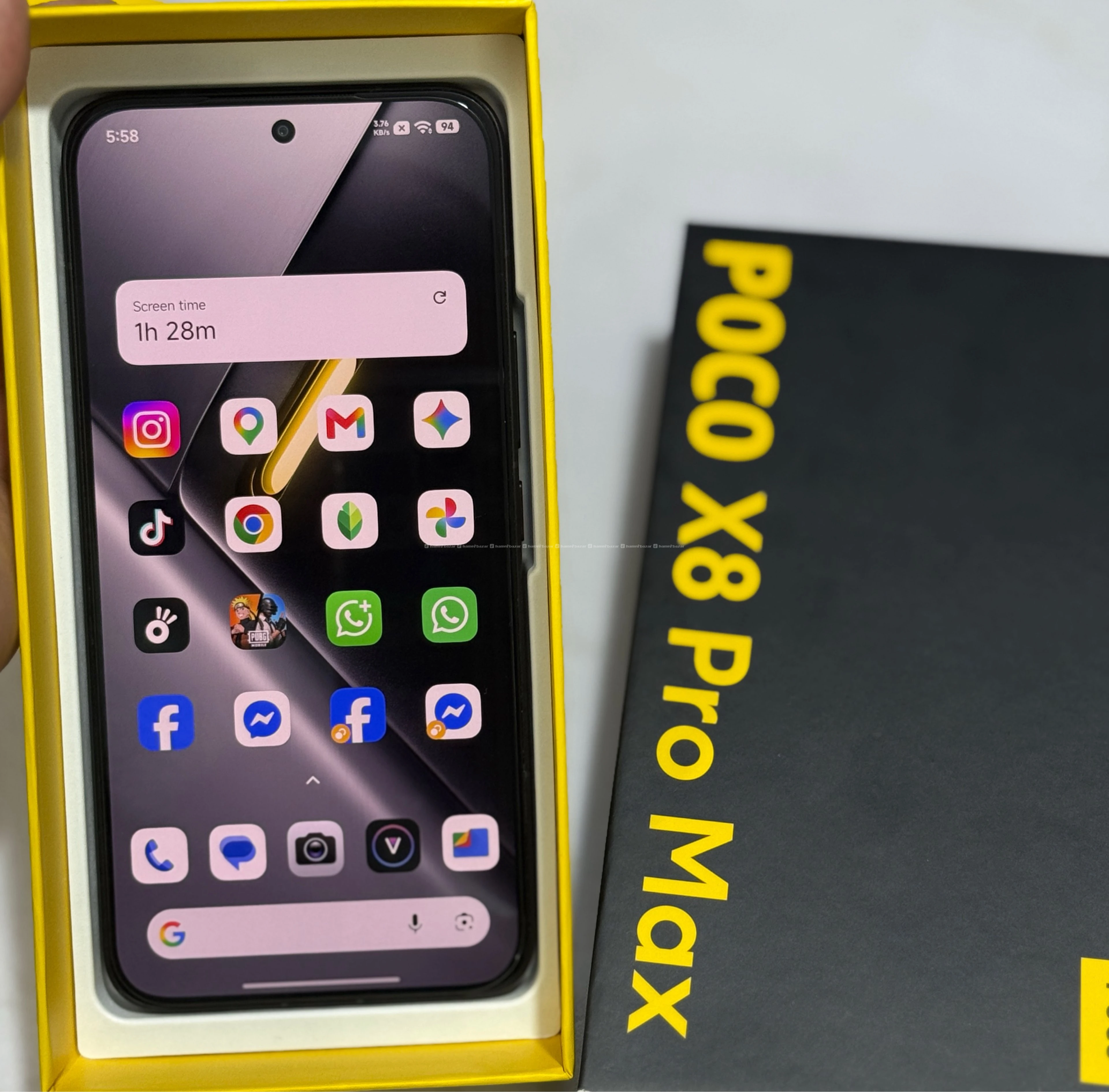 Poco X8 Pro Max (12-512) with box and accessories 4
