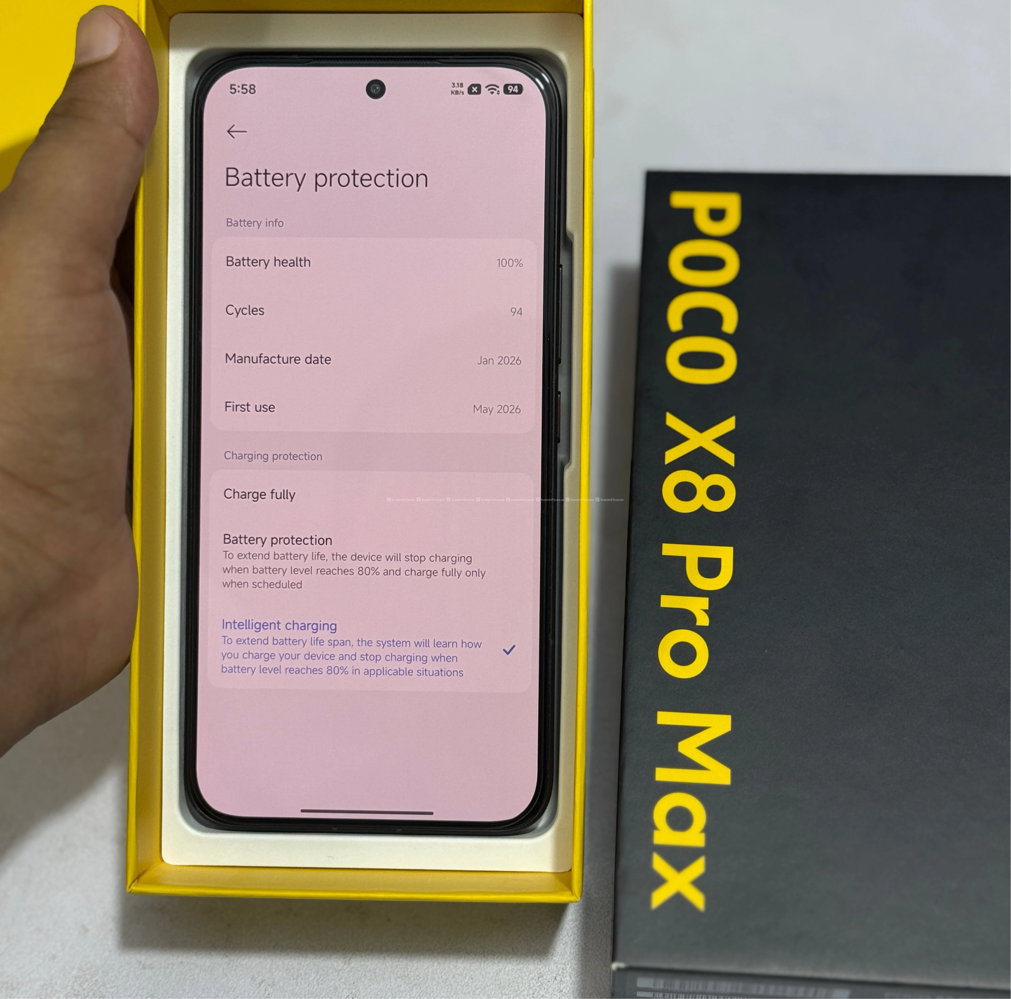 Poco X8 Pro Max (12-512) with box and accessories 2