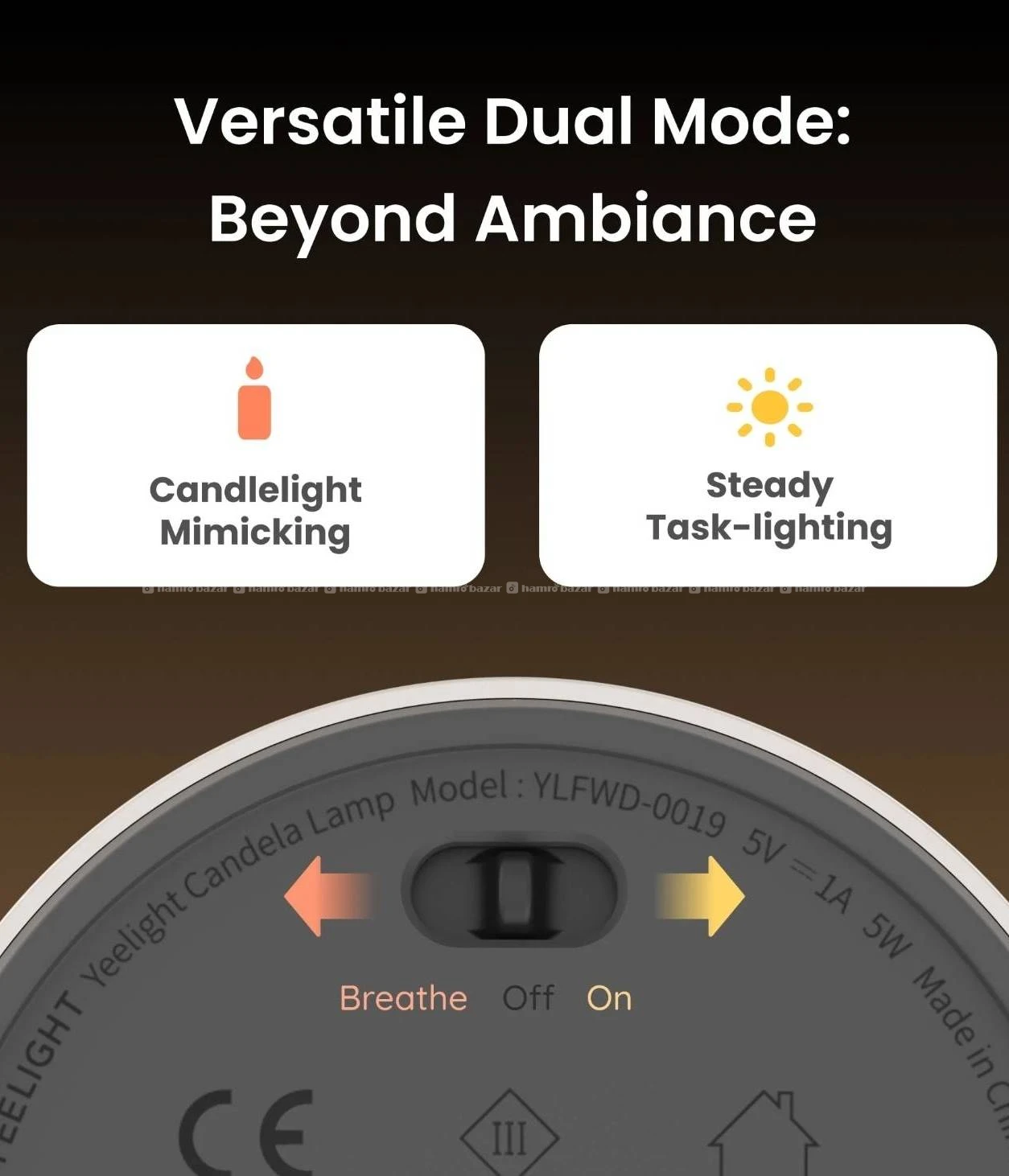 Yeelight Candela Lamp 3