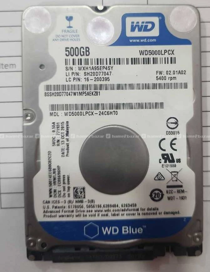 1Tb and 500 gb bundle laptop harddisk 3