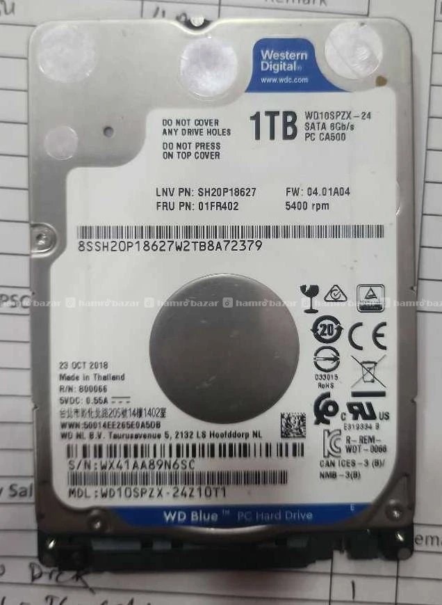 1Tb and 500 gb bundle laptop harddisk 2
