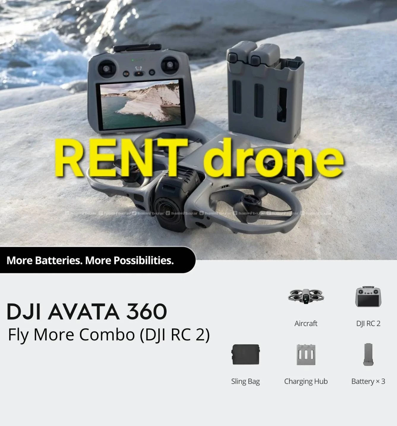 Drone Rent- All dji drones 3