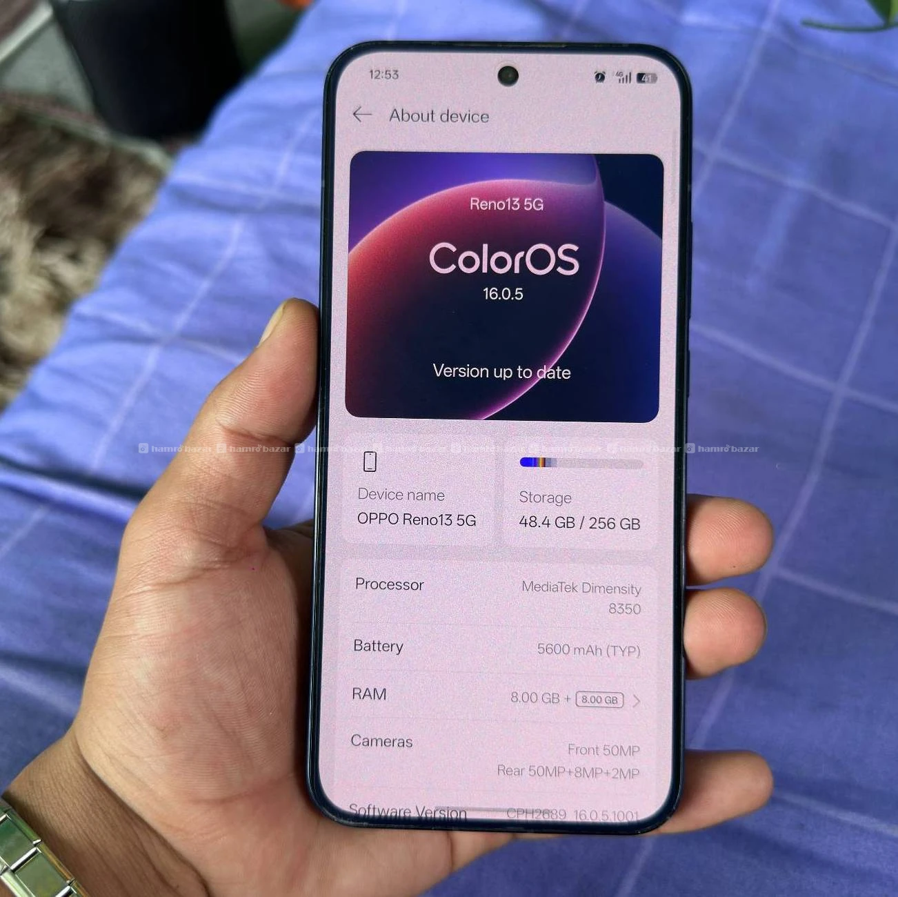 Oppo reno 13 5g least 3