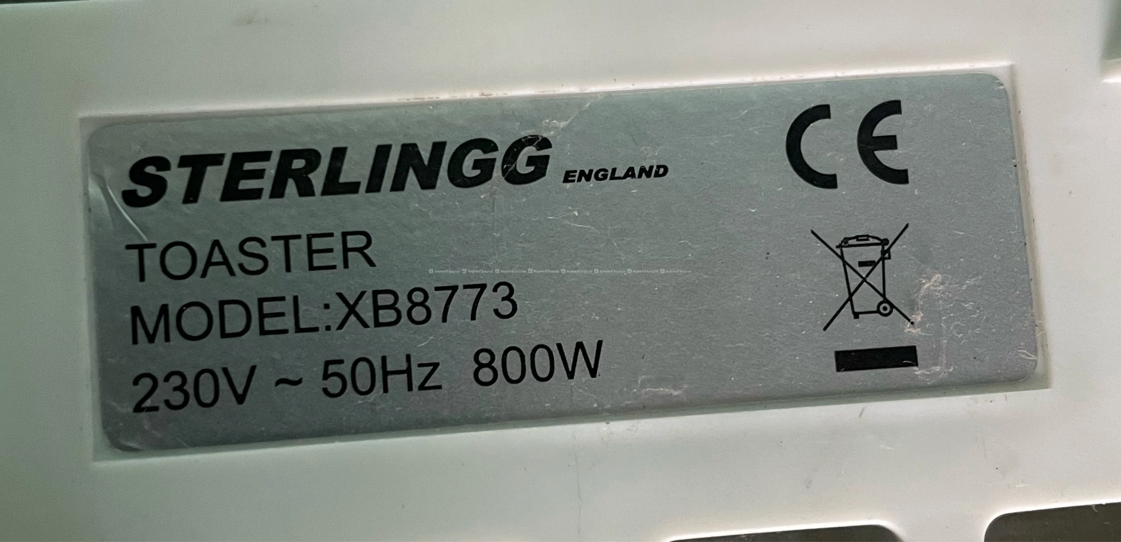 Sterlling england toaster 3
