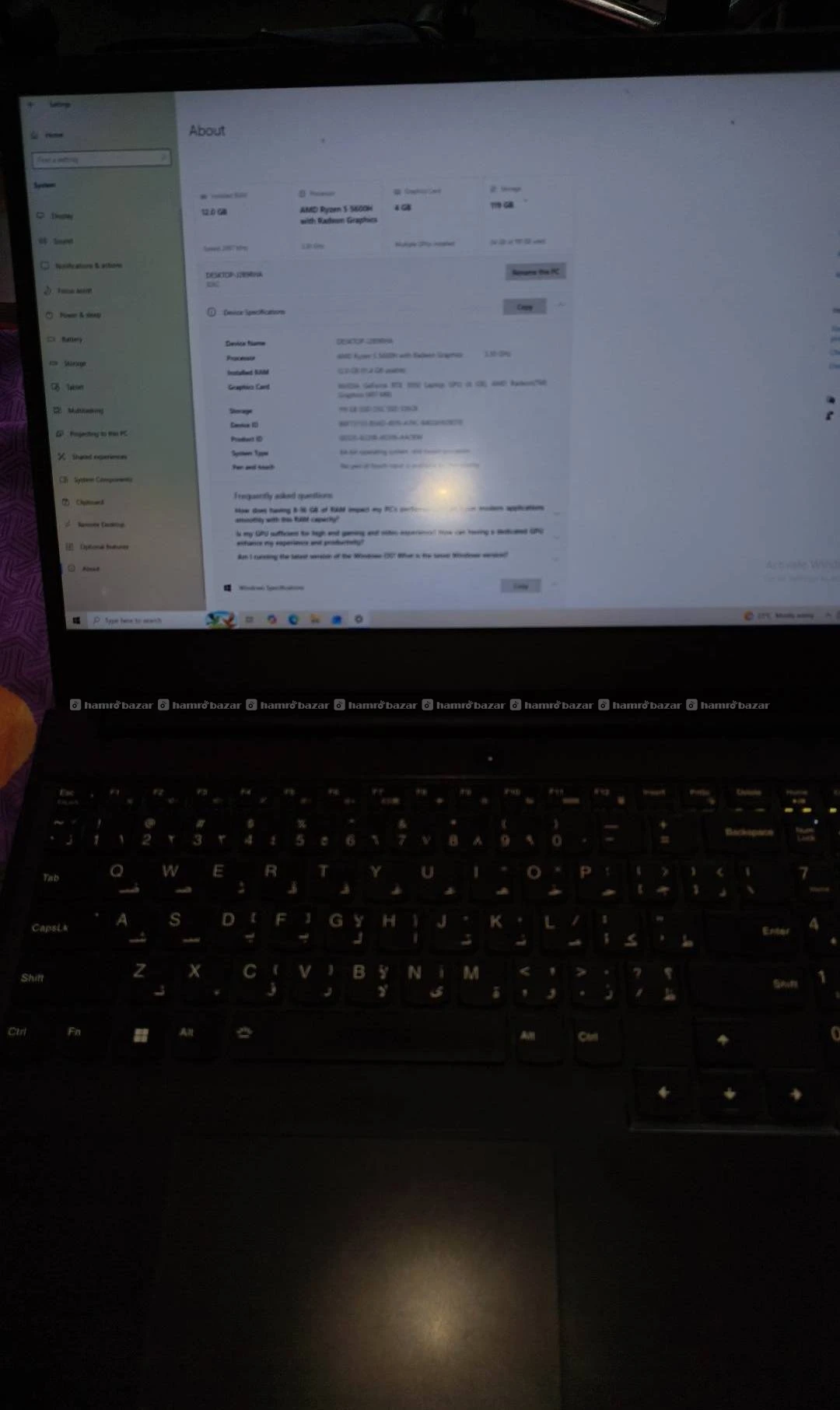 3050 Lenovo gaming laptop 5