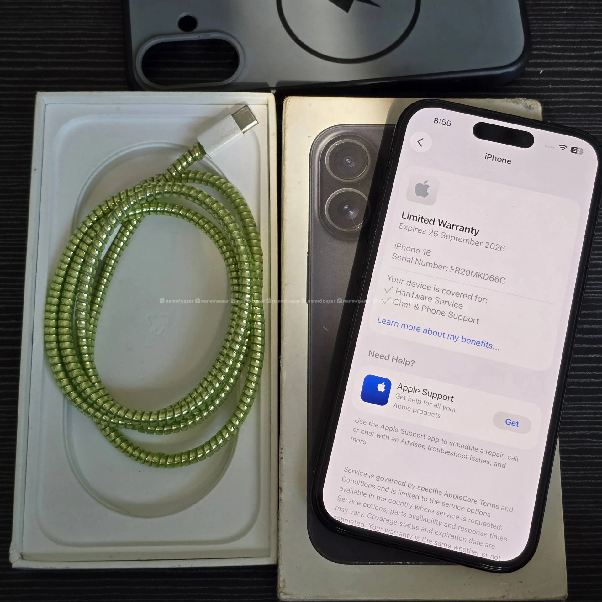 iPhone 16 256gb with box & all, 94% battery health 4