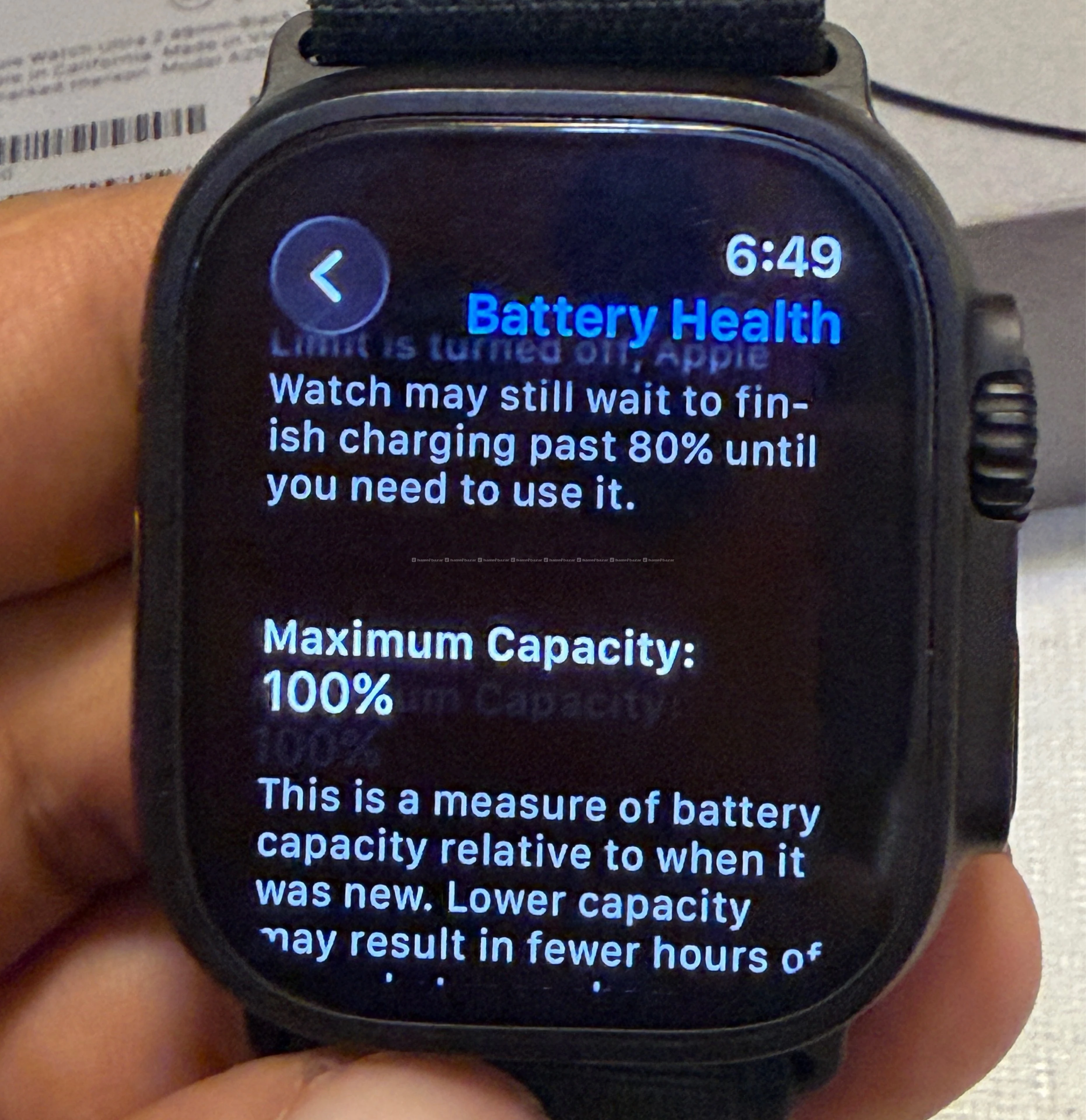 Apple Watch Ultra 2 black titanium 4